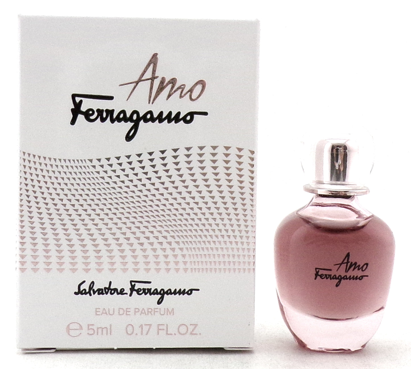 Amo Ferragamo by Salvatore Ferragamo 5 ml./ 0.17 oz. Eau de Parfum MINI Splash for Women. New in Box