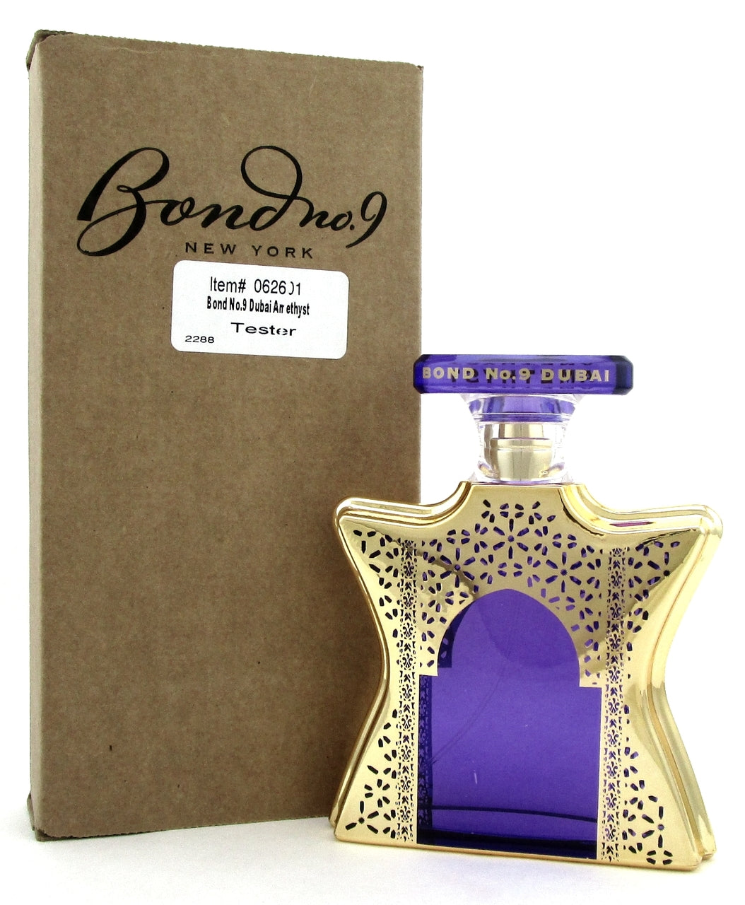 Dubai Amethyst Perfume by Bond No 9 EDP Spray 3.3 oz.Tester with Cap. Never used