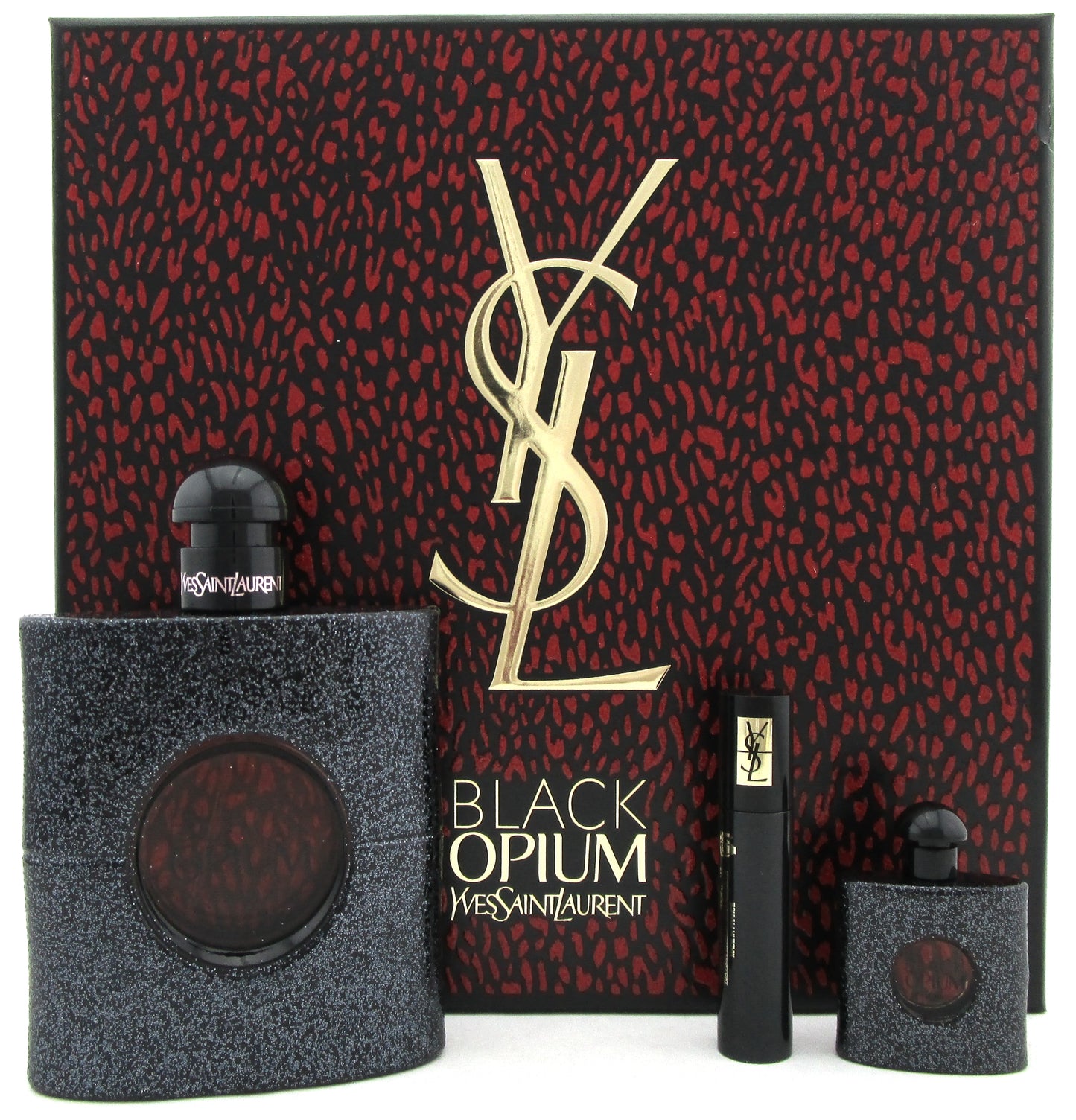 Black Opium by Yves Saint Laurent 3.0oz EDP+7.5ml EDP+Mascara. New Set for Women