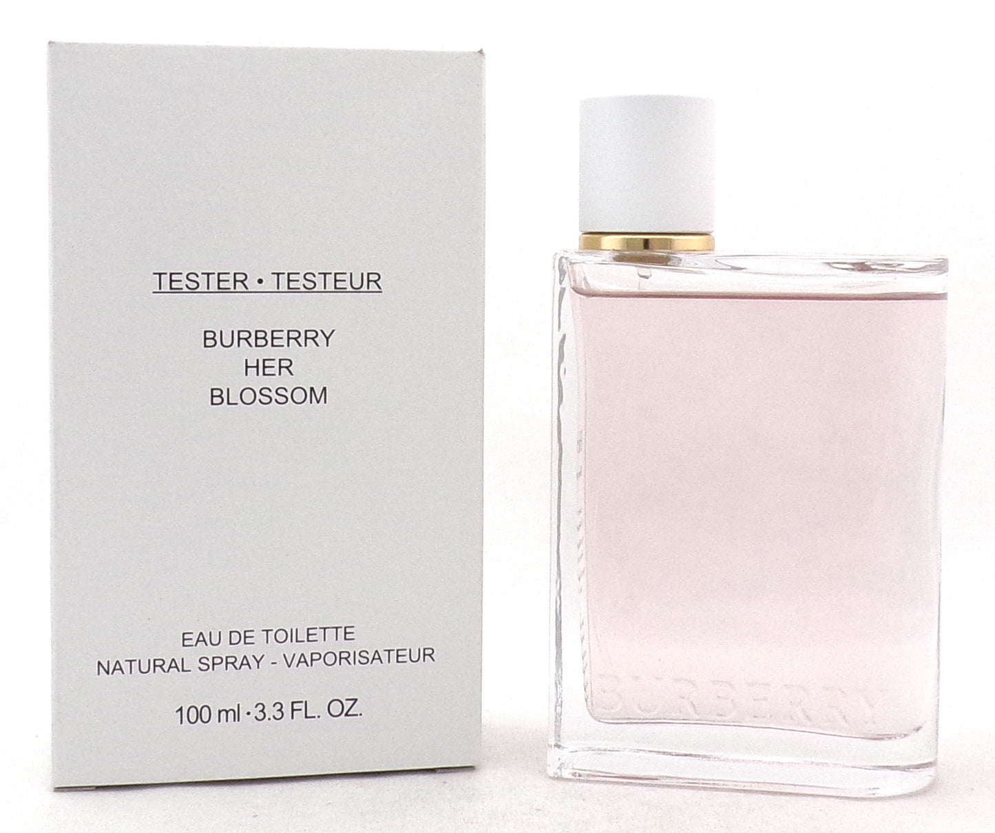 Burberry Her Blossom by Burberry 3.3 oz EDT Spray for Women. New Tester w/Cap