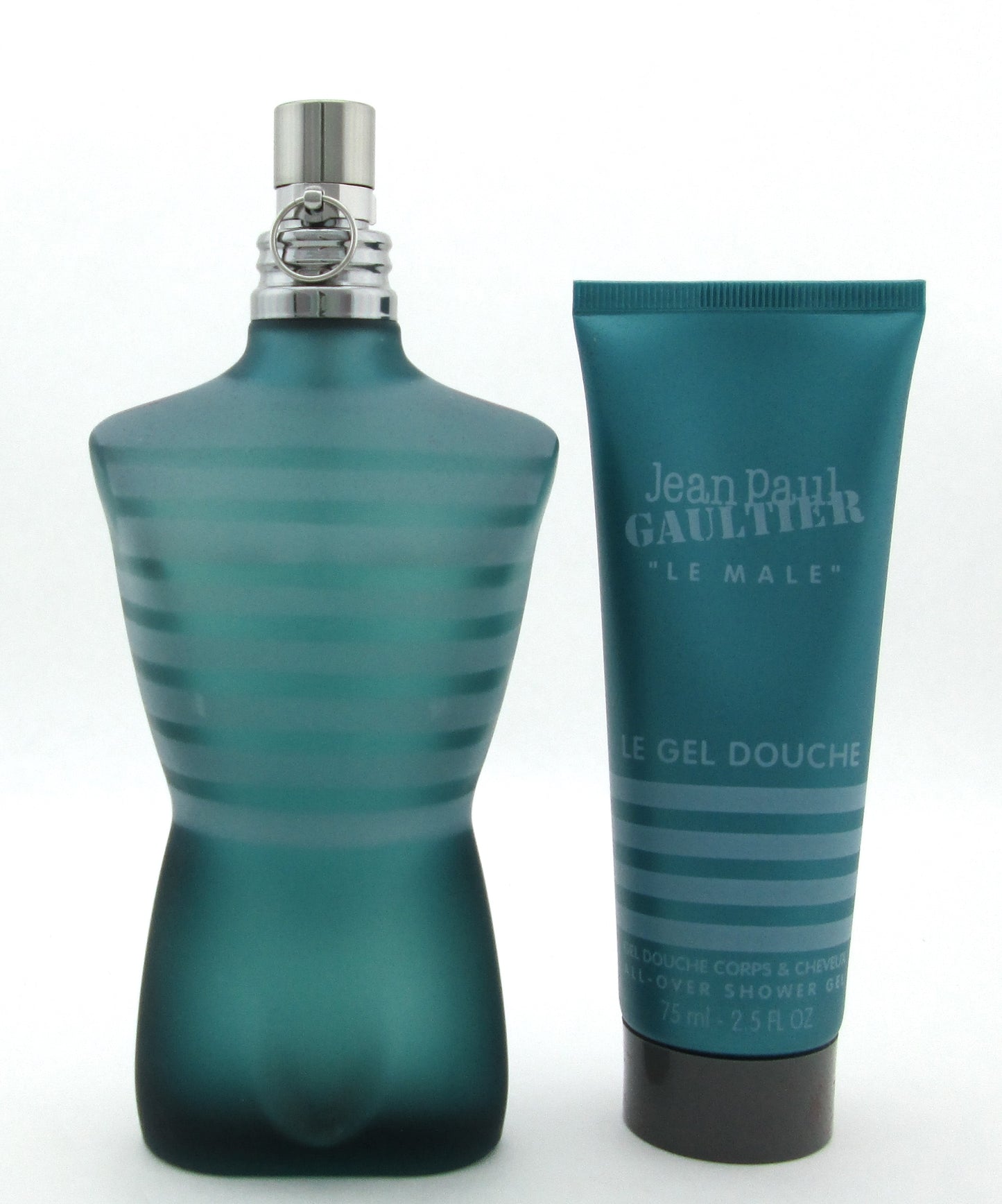 Jean Paul Gaultier Le Male Set for Men: 4.2 oz. EDT Spray + 2.5 oz. S/Gel New