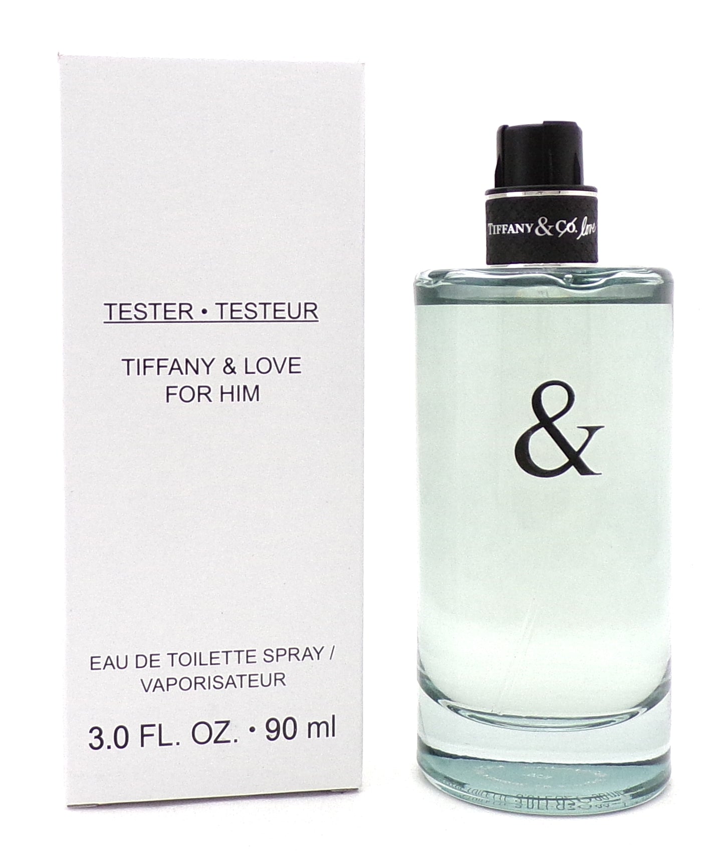 Tiffany & Love for Him by Tiffany & Co 3.0 oz. EDT Spray. New Tester NO Cap