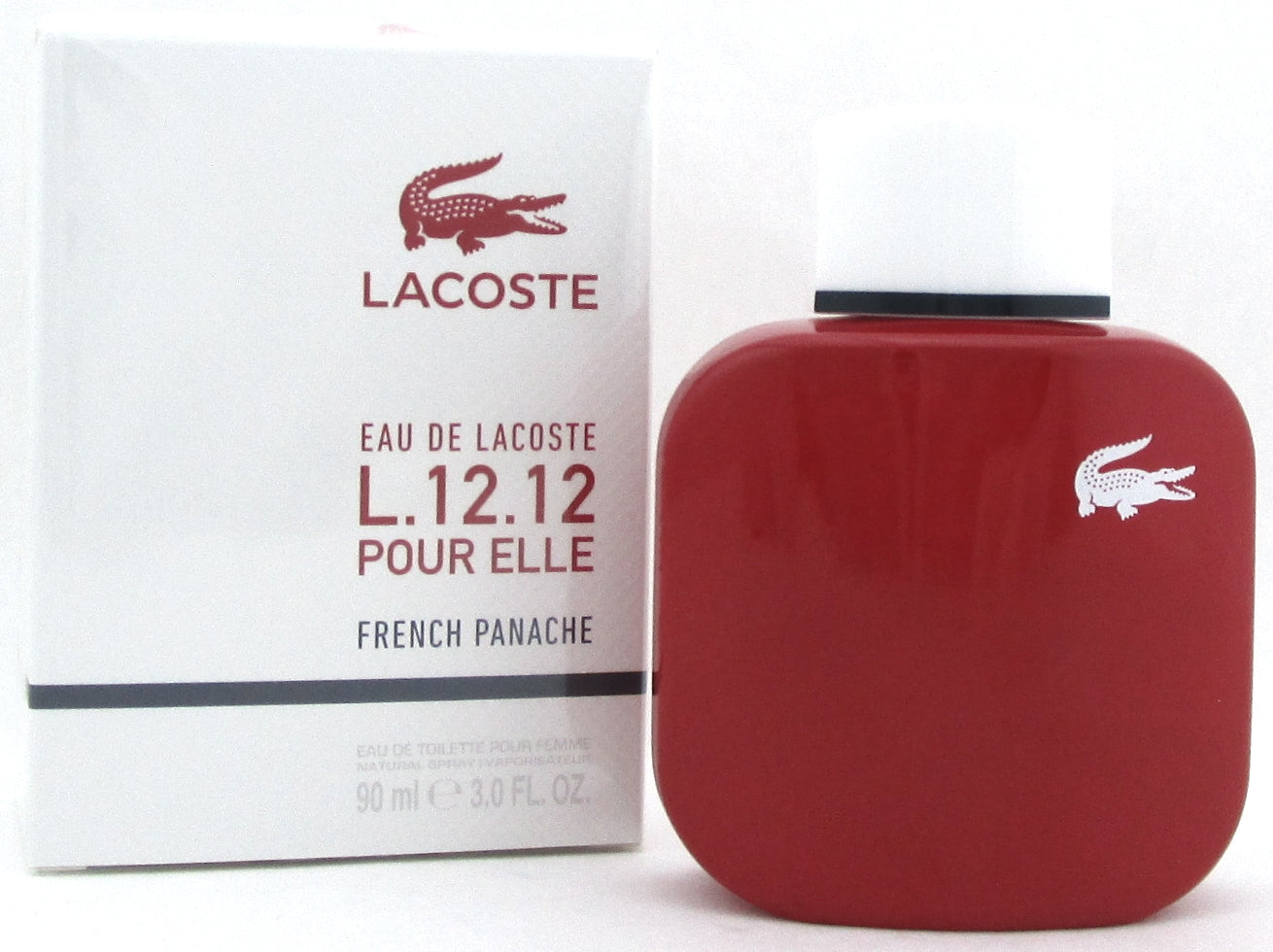 Lacoste French Panache L.12.12 Pour Elle 3.0 oz. EDT Spray for Women.New in Box
