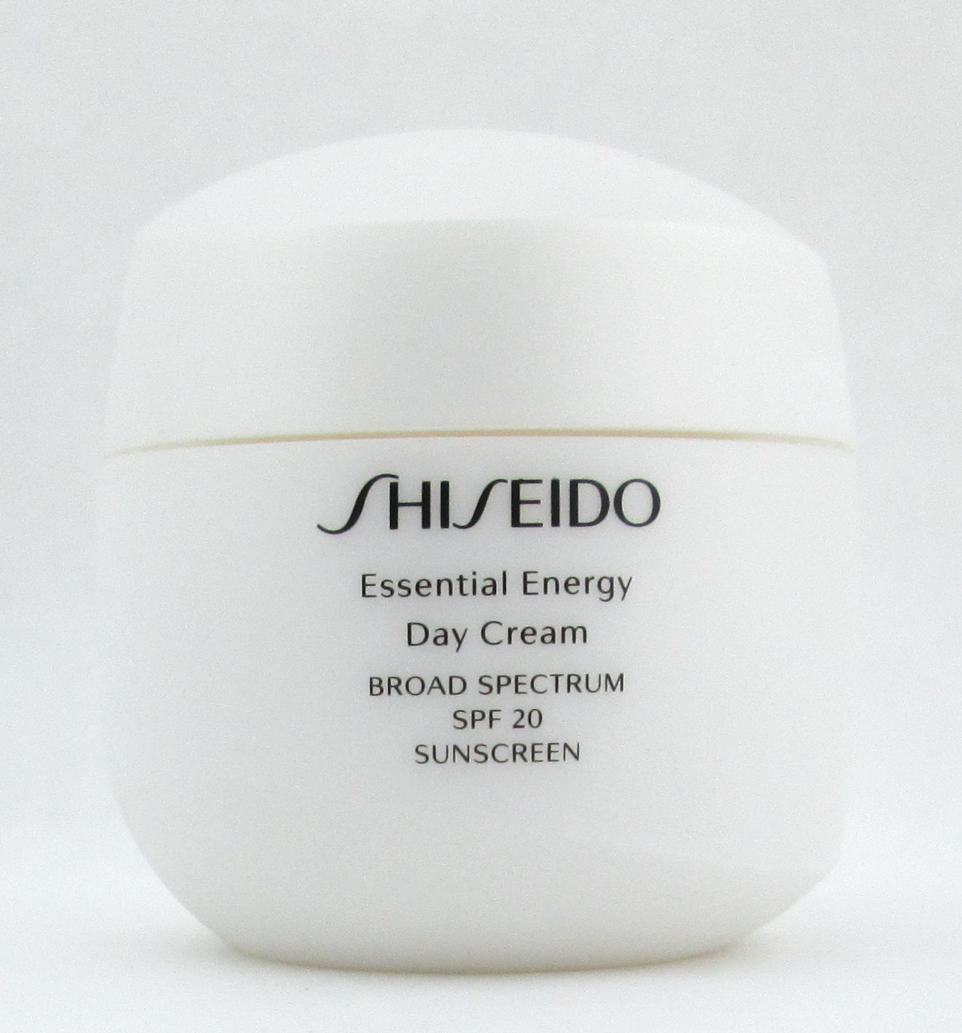 Shiseido Essential Energy Day Cream Broad Spectrum SPF 20 Sunscreen 50 ml./ 1.7 oz. NIB