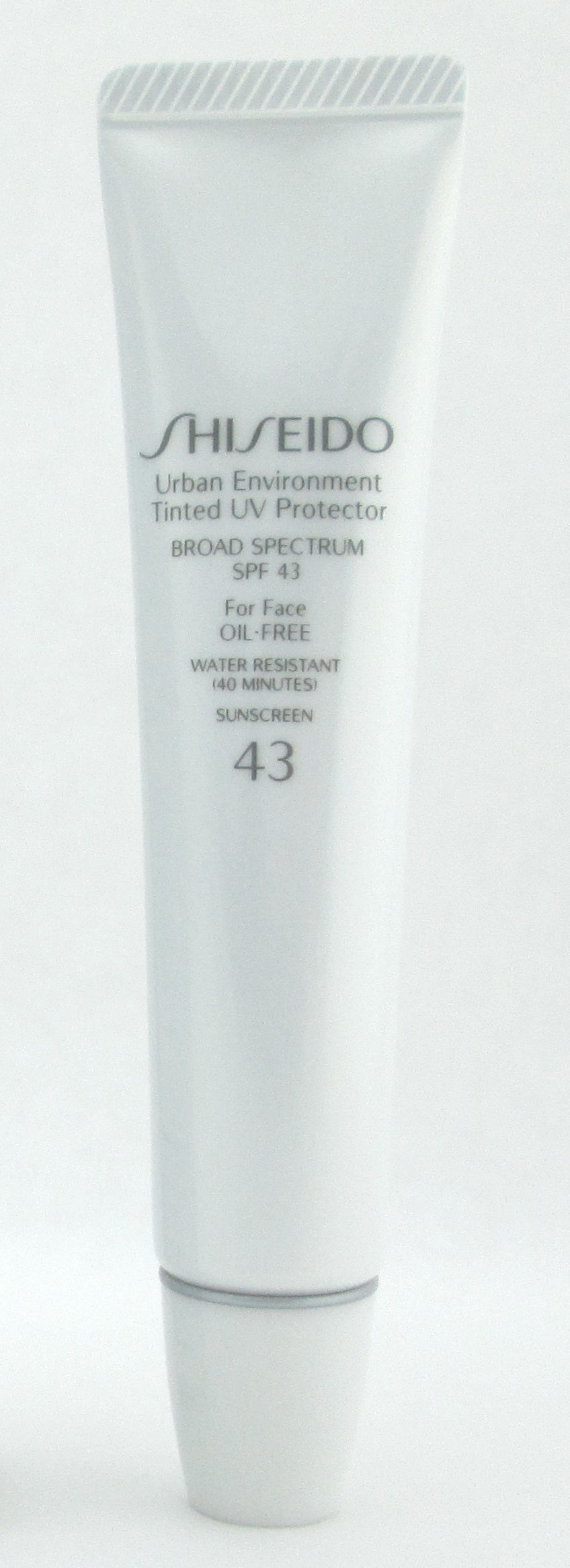 Shiseido Urban Environment Tinted UV Protector 43 Broad Spectrum SPF43 For Face Oil Free # 1 30 ml./1.1 oz. NIB