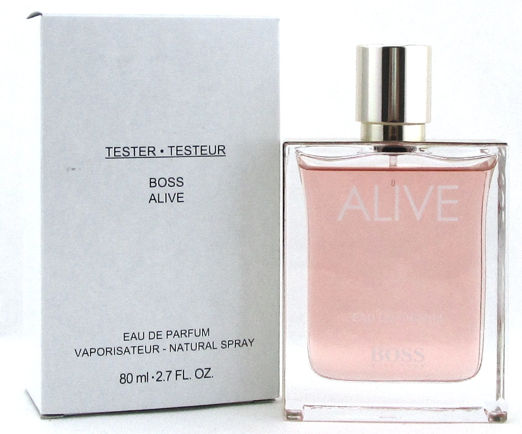 Boss ALIVE by Hugo Boss 2.7 oz. EDP Spray for Women. New Tester with Cap