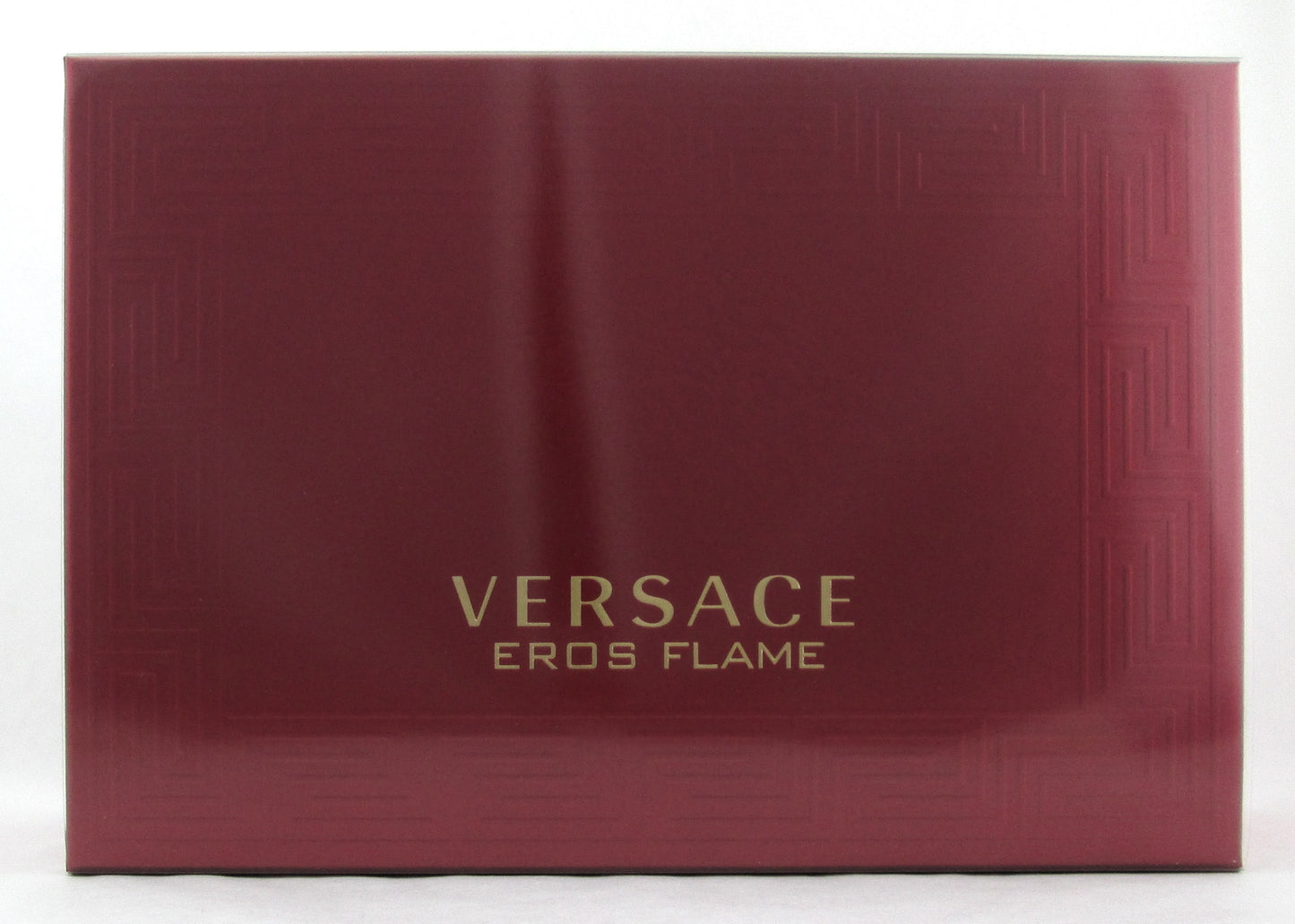 Eros Flame by Versace 3.4 oz. EDP + 10 ml. EDP Spray+ Bag Set New Damaged Box