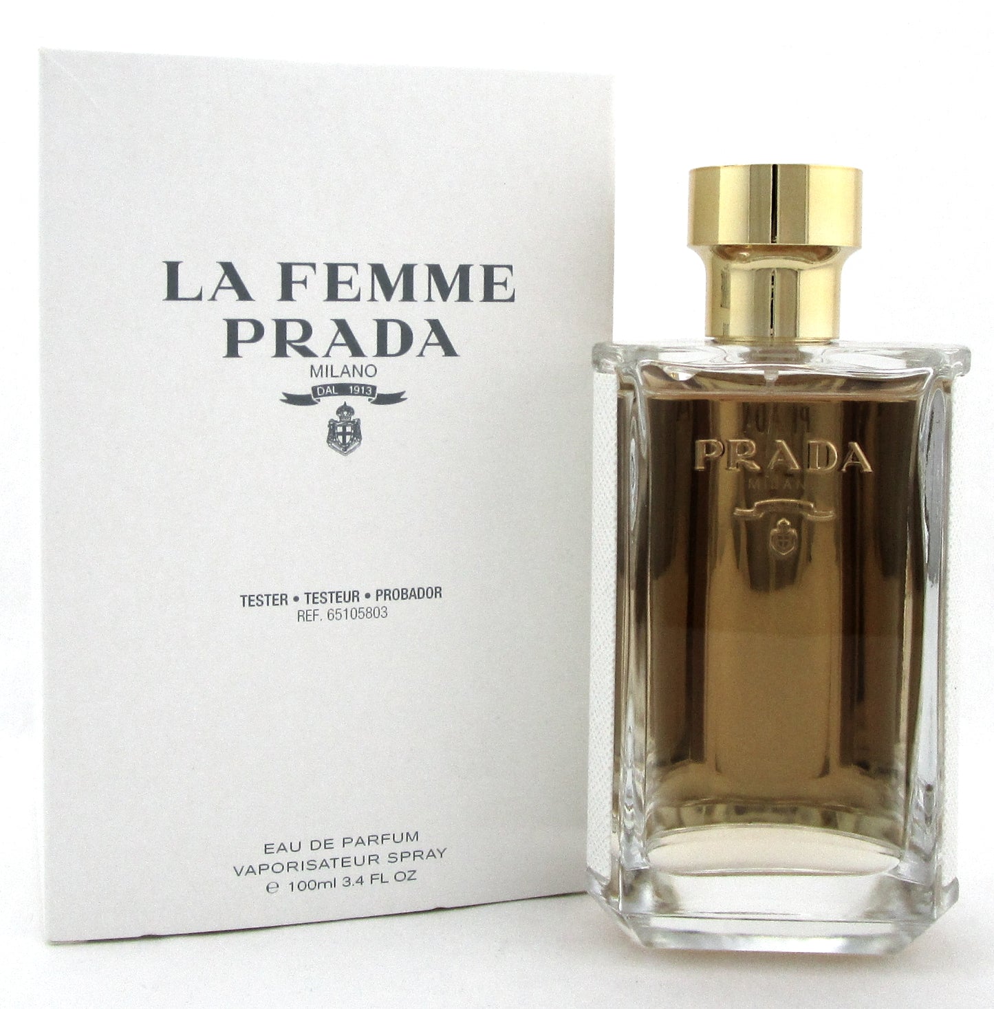 La Femme Prada Perfume by Prada 3.4 oz.Eau de Parfum Spray for Women. New Tester