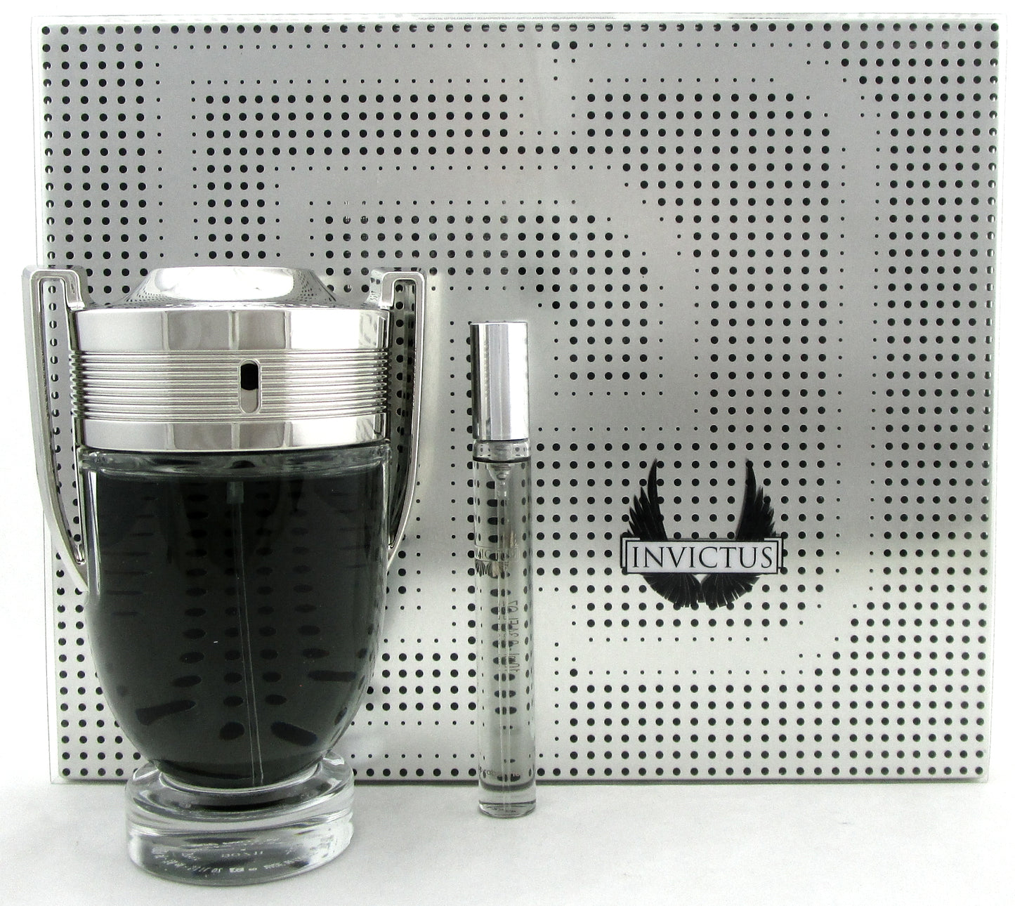 Invictus Cologne by Paco Rabanne 5.1 oz. EDT Spray + 10 ml. EDT Spray. New Set