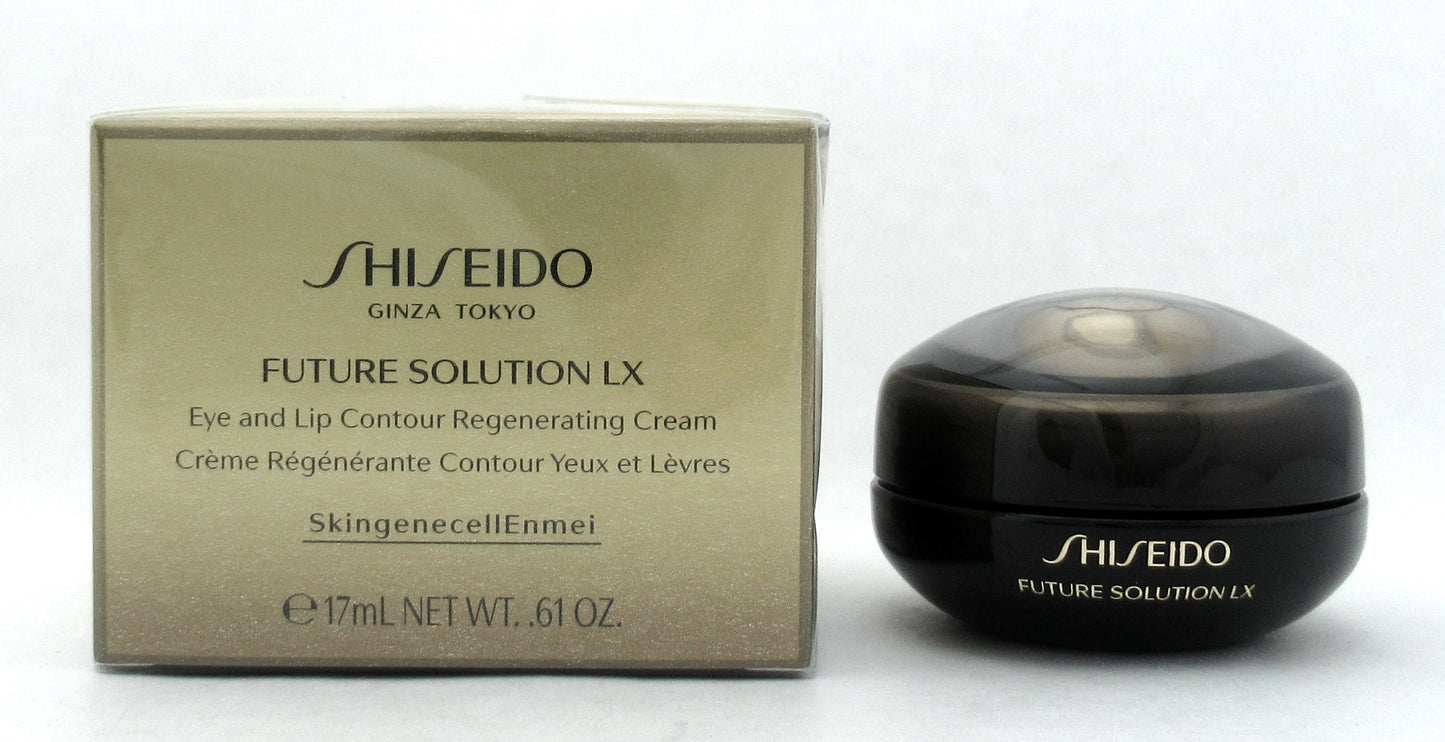 Shiseido Future Solution LX Eye and Lip Contour Regenerating Cream 17 ml./ 0.61 oz. New