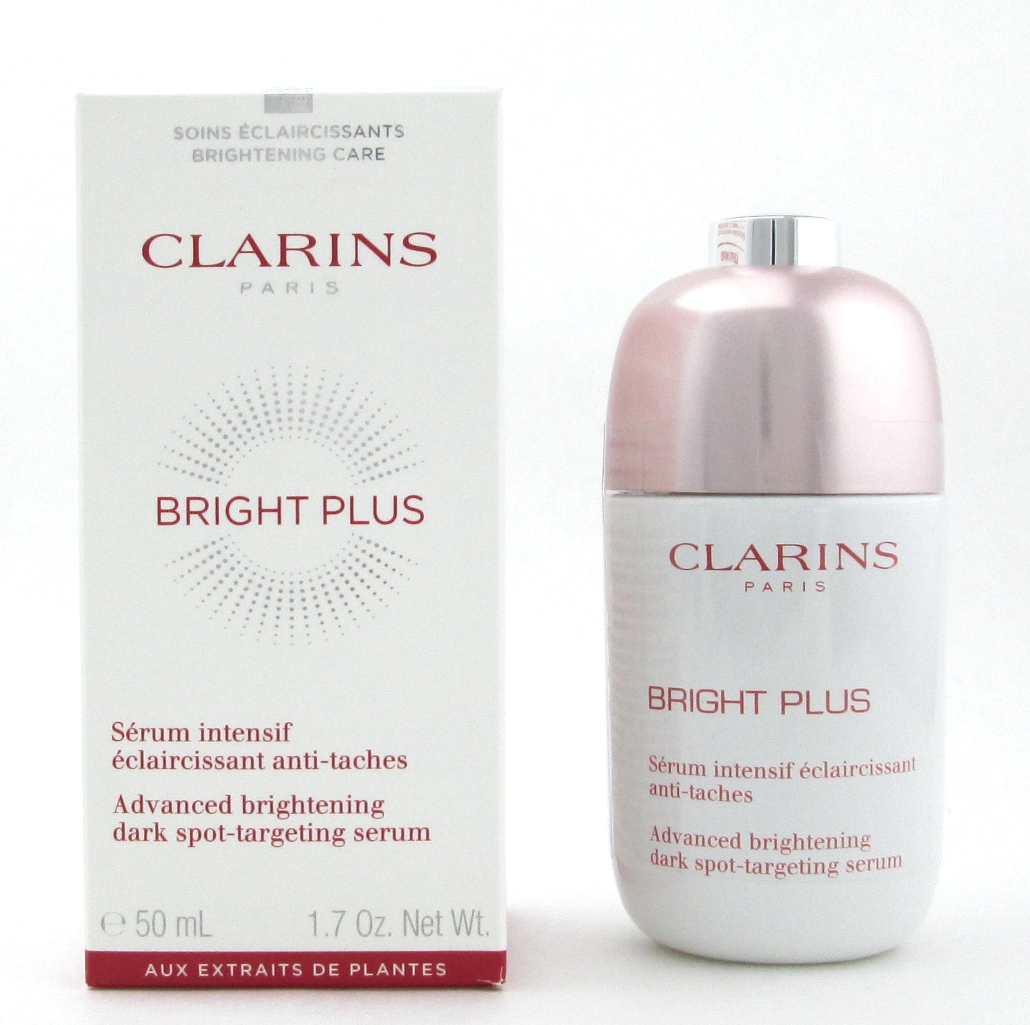 Clarins Bright Plus Advanced Brightening Dark Spot Targeting Serum 50 ml./ 1.7 oz.