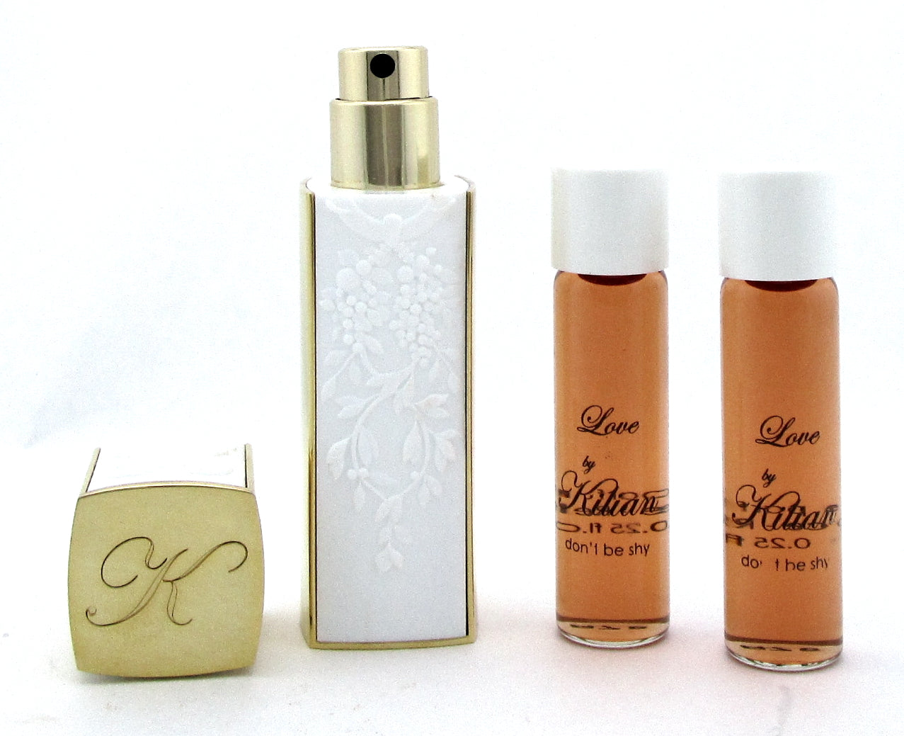 Love Don't Be Shy by Kilian 3 x 7.5 ml. EDP Splash Travel Set Women. New. NO Box