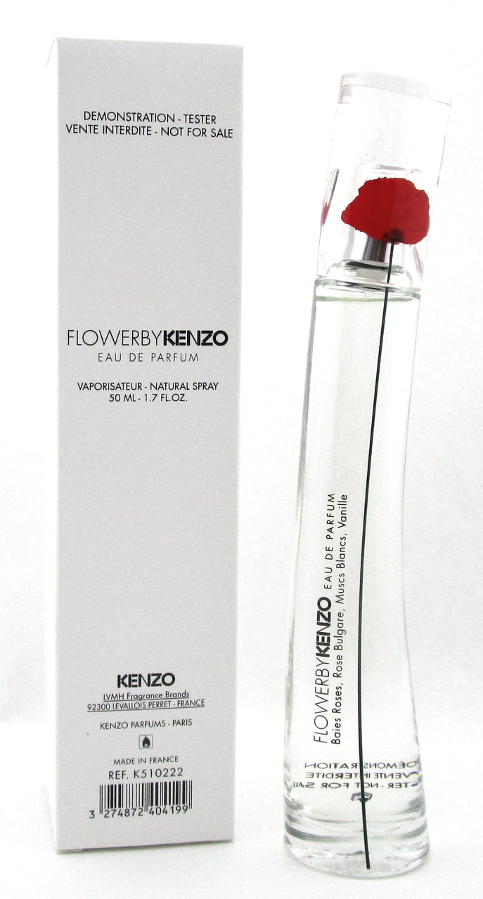 Flower by Kenzo 1.7 oz./ 50 ml. Eau de Parfum Spray for Women. New Tester w/Cap