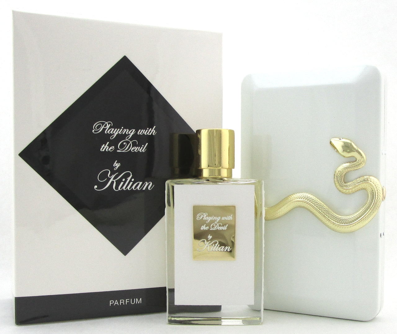 Playing with the Devil by Kilian 1.7 oz. EDP REFILLABLE Spray w/COFFRET. 3760184351547