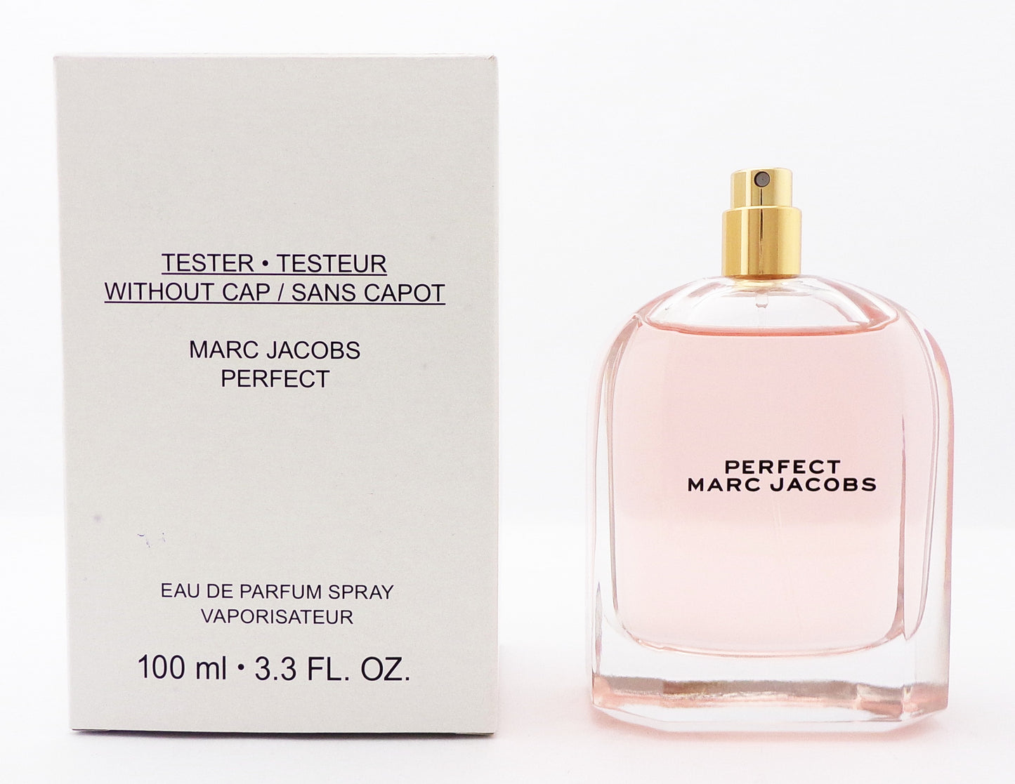 Marc Jacobs Perfect 3.3 oz Eau de Parfum Spray for Women. New Tester NO Cap
