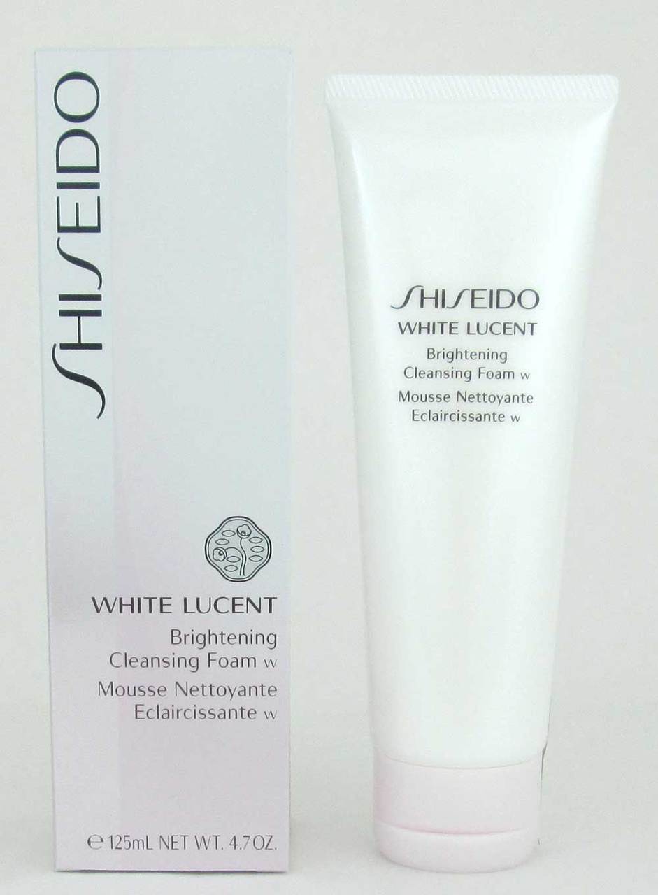 Shiseido White Lucent Brightening Cleansing Foam 4.7 oz NIB