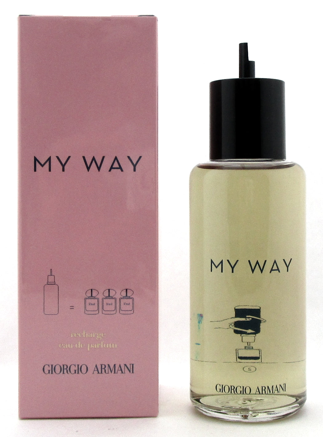 My Way by Giorgio Armani 5.1 oz. Eau de Parfum REFILL for Women. New Sealed Box