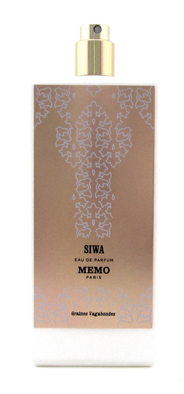 Siwa by Memo Paris 2.53 oz. Eau de Parfum Spray Unisex. New Tester No Cap