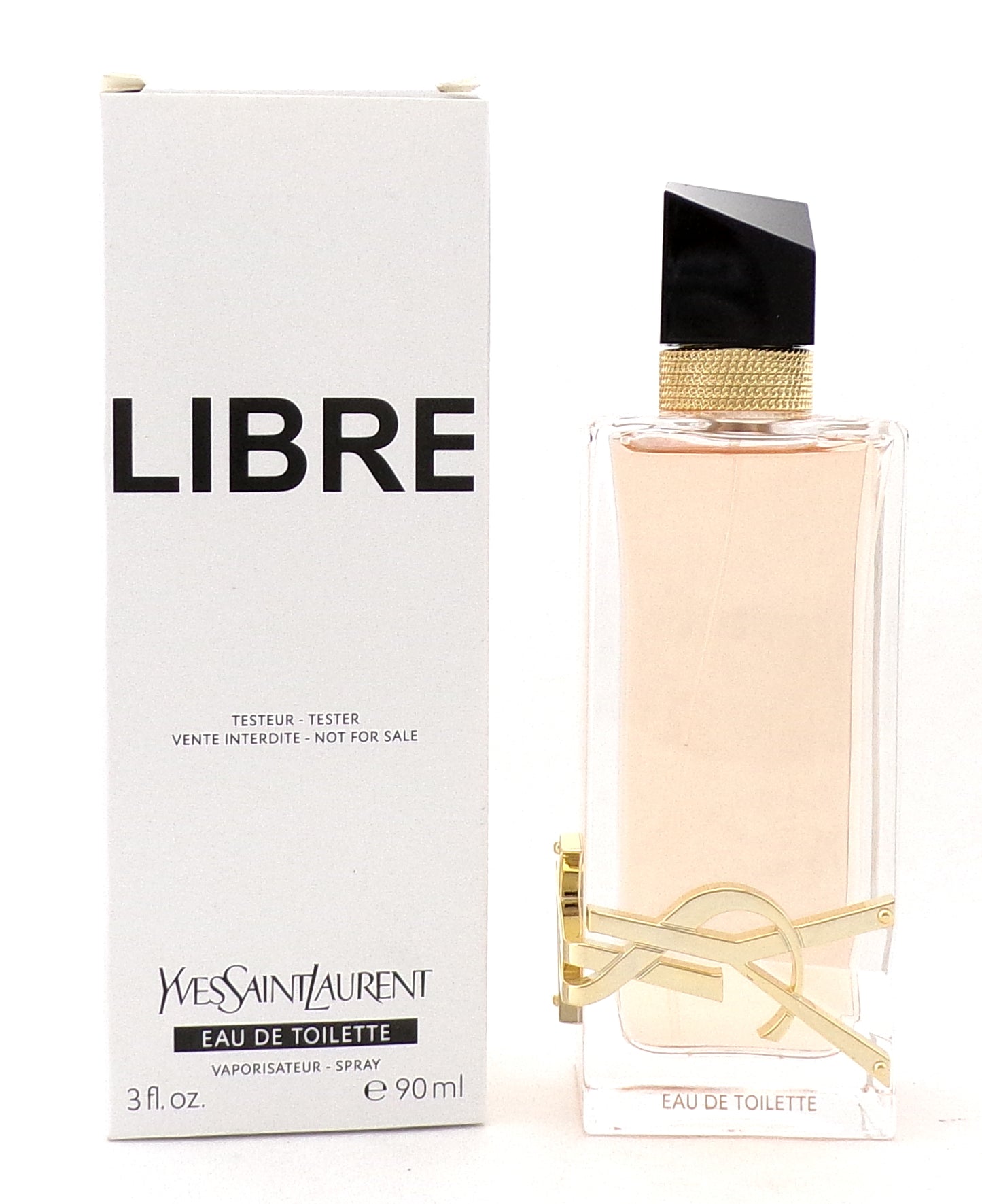 Libre by Yves Saint Laurent 3.0 oz. Eau de Toilette Spray for Women. New Tester w/Cap