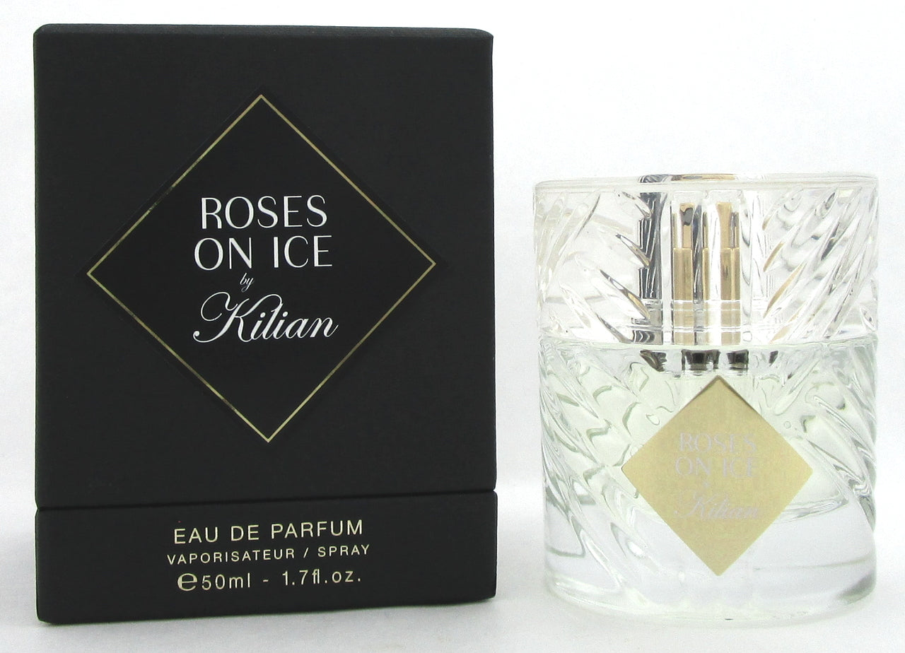 Roses on Ice by Kilian 1.7 oz. EDP REFILLABLE Spray for Women. New. DAMAGED Box