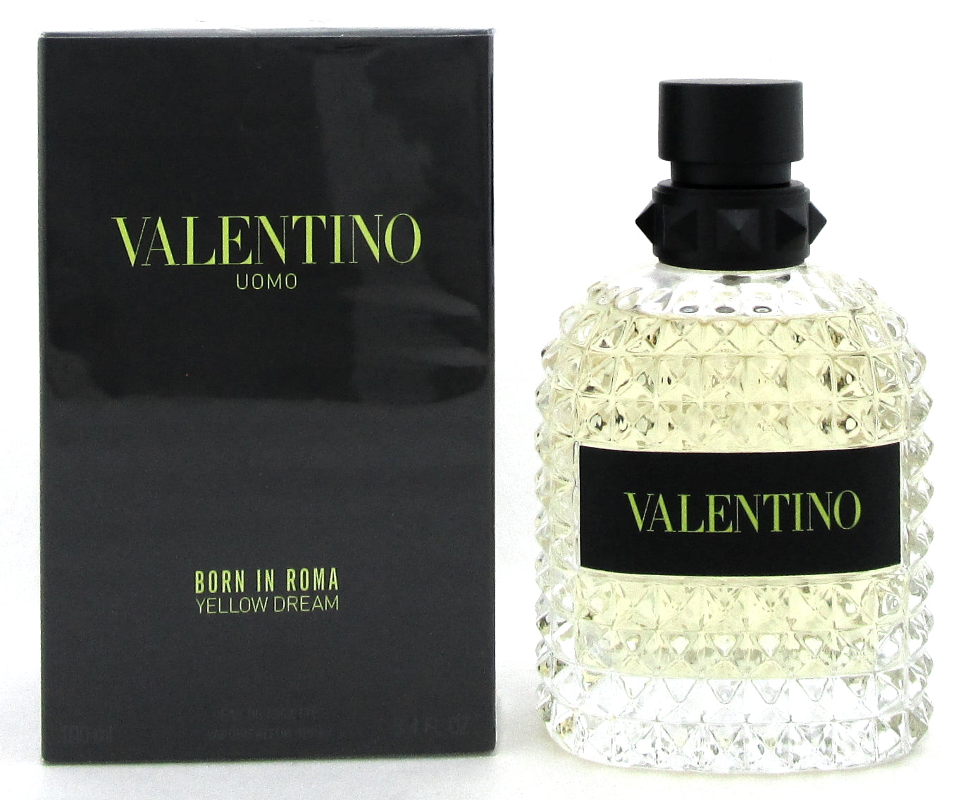 Valentino Uomo Born in Roma Yellow Dream 3.4 oz EDT Spray for Men. New in Box.