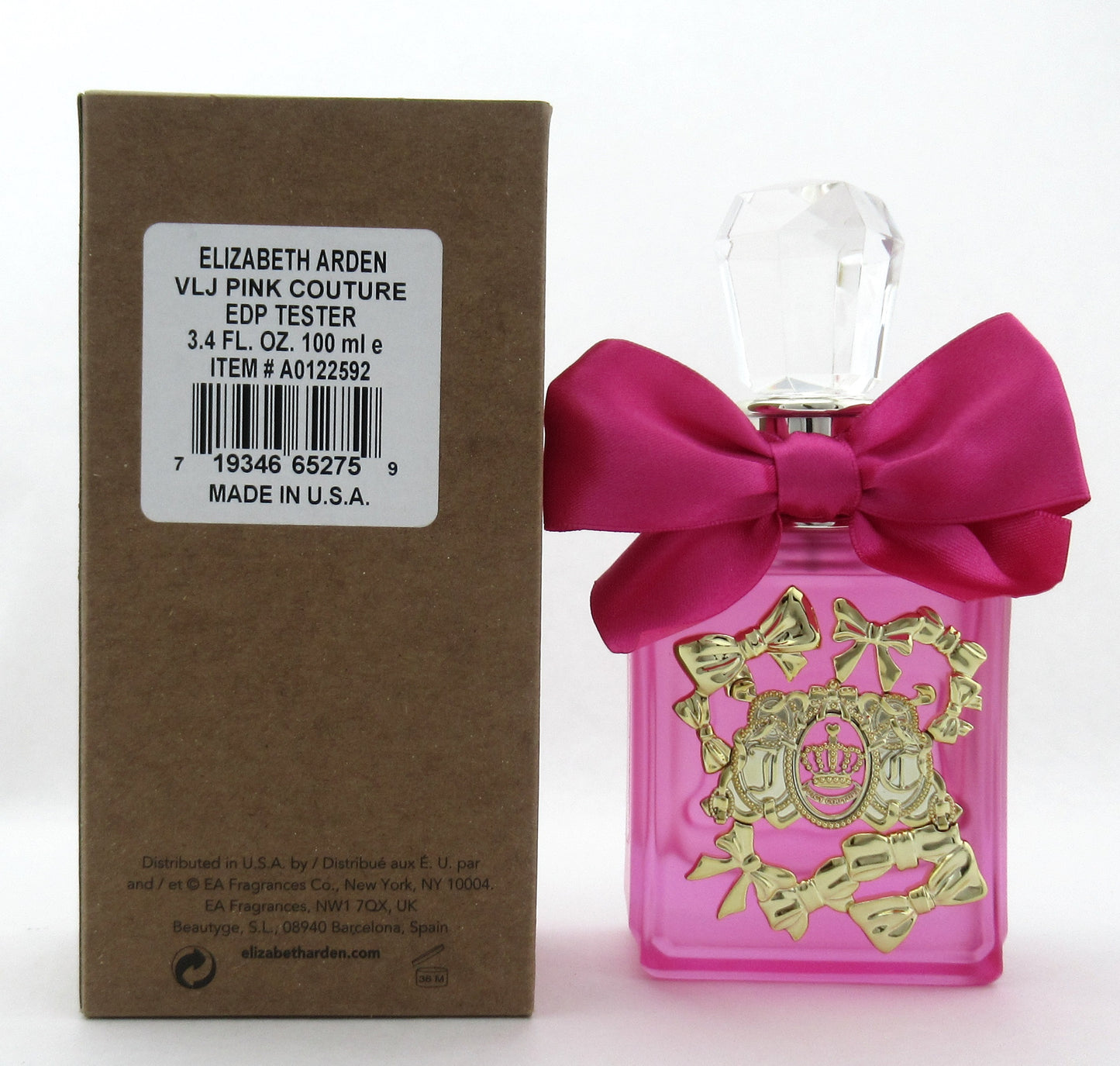 Viva La Juicy Pink Couture by Juicy Couture Eau De Parfum Spray for Women 3.4 oz. Tester