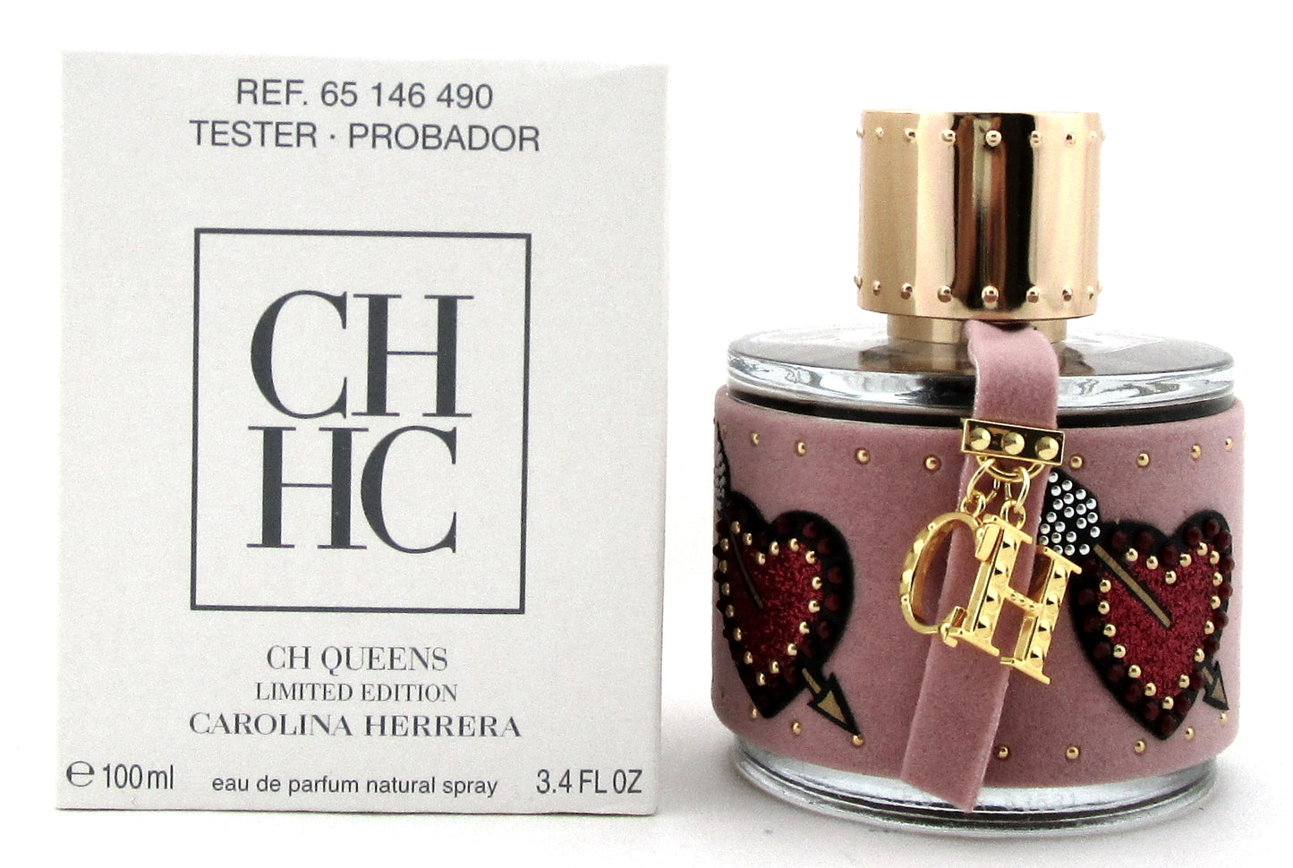 CH QUEENS Perfume by Carolina Herrera 3.4 oz. EDP Spray for Women. New Tester