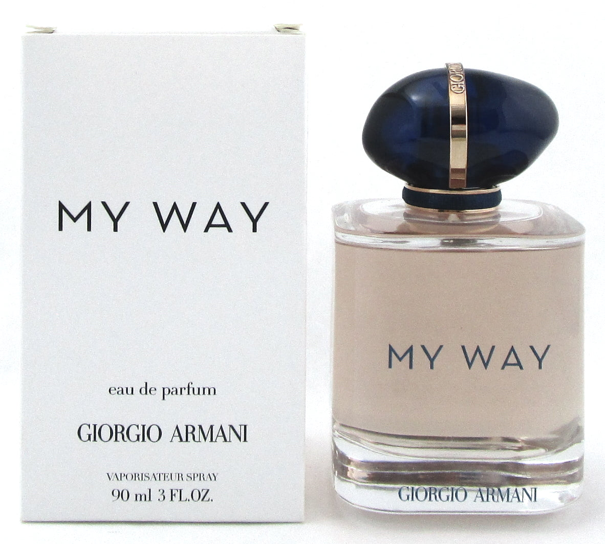 My Way by Giorgio Armani 3.0 oz. Eau de Parfum Refillable Spray for Women New Tester w/Cap
