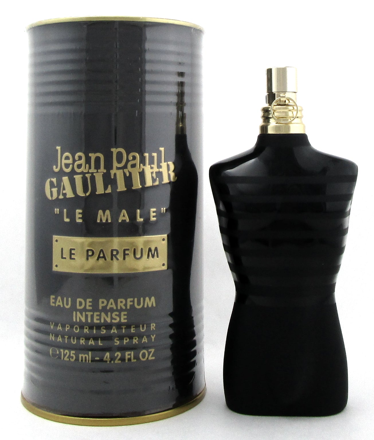 Jean Paul Gaultier Le Male LE PARFUM 4.2 oz. EDP INTENSE Spray. New. DAMAGED Box