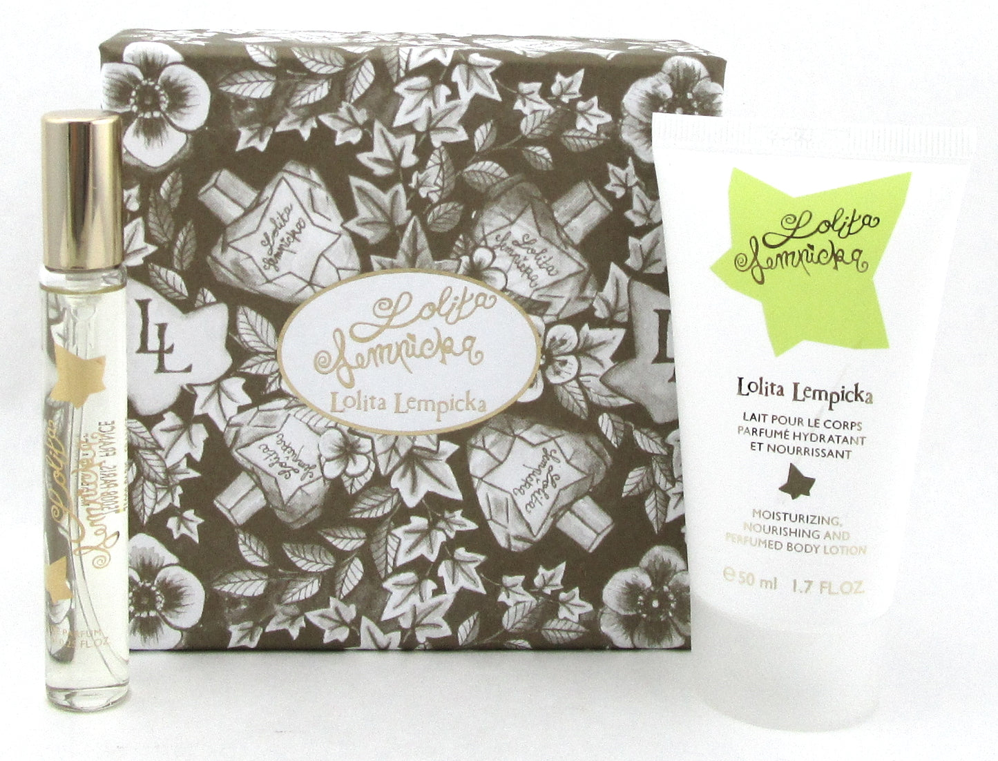 Lolita Lempicka 7.5 ml. EDP Spray + 1.7 oz. B/Lotion Travel Set for Women. New