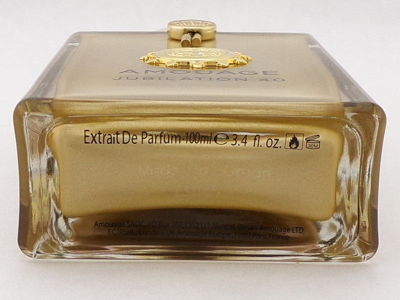 JUBILATION 40 by Amouage 3.4 oz. Extrait de Parfum Spray for Men NO BOX Lower Fragrance Level 98% FULL