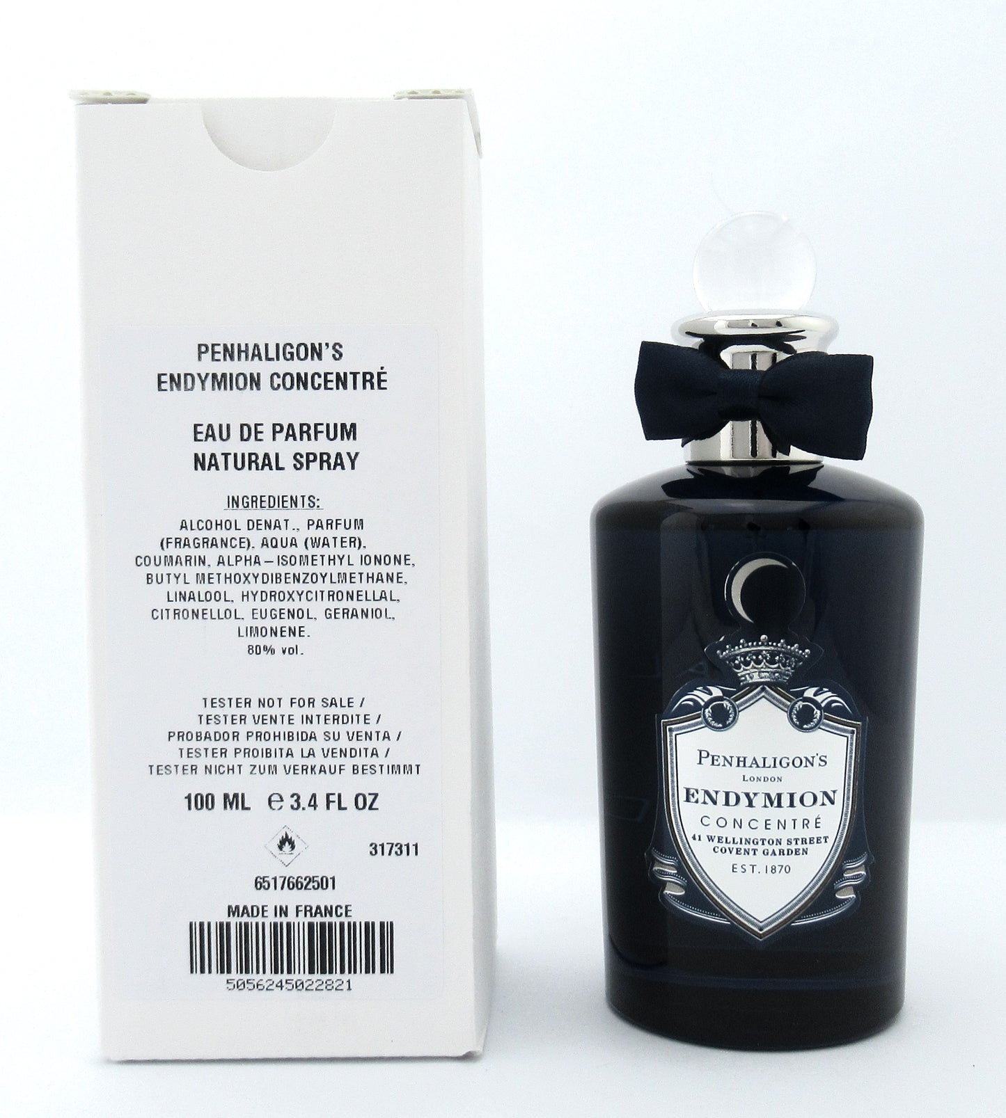 Penhaligon's ENDYMION Concentre Eau De Parfum Spray 100 ml./ 3.4 oz. New Tester w/Cap