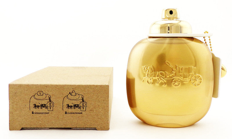 Coach New York GOLD 3.0 oz./ 90 ml. Parfum Spray for Women. New Tester