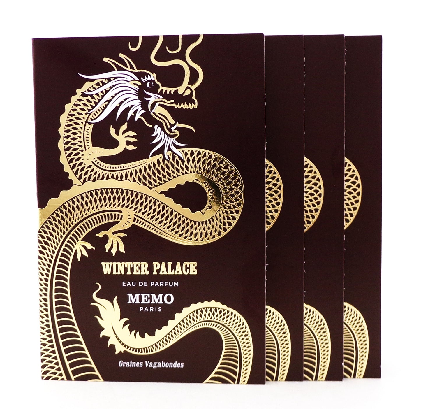 WINTER PALACE by Memo Paris 0.05 oz. Eau de Parfum Sample Spray Unisex LOT OF 4 VIALS Brand New