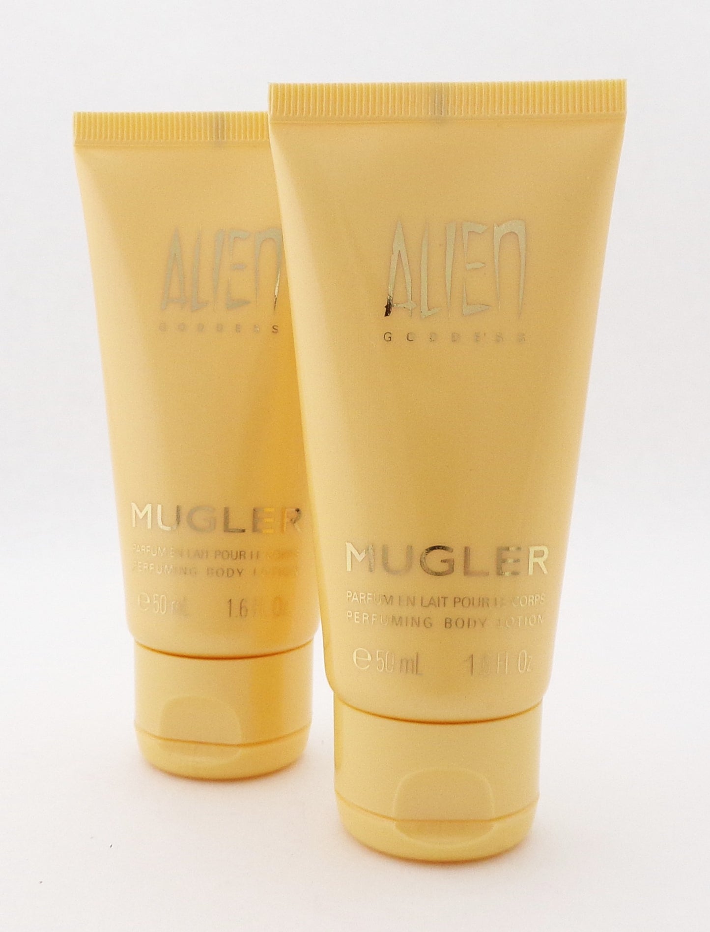 Alien GODDESS by Thierry Mugler 1.6 oz. Perfuming Body LOT OF 2 New Unsealed Tubes