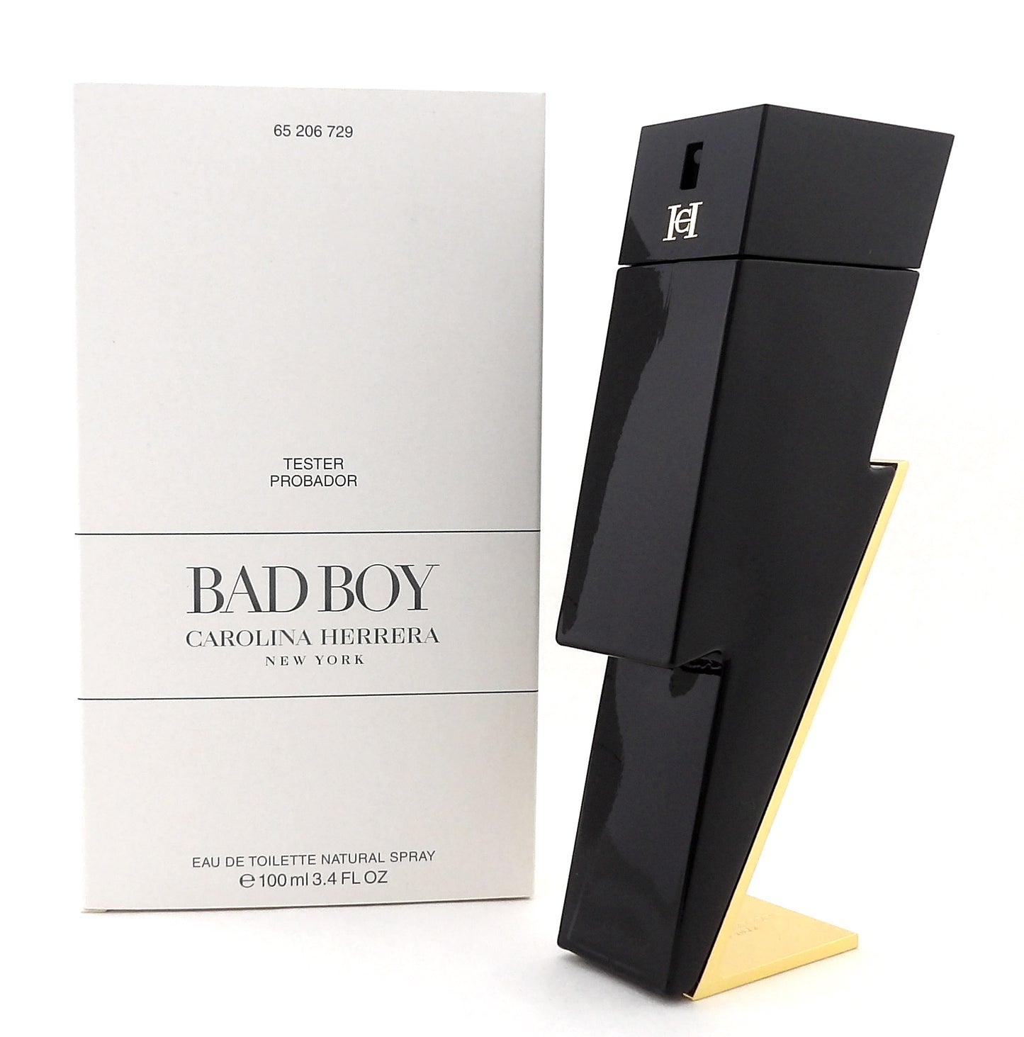 Carolina Herrera Bad Boy 3.4 oz Eau de Toilette Spray for Men New Tester