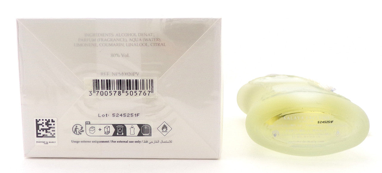Parfums de Marly VALAYA EXCLUSIF 2.5 oz. Parfum Spray for Women. New Sealed Box