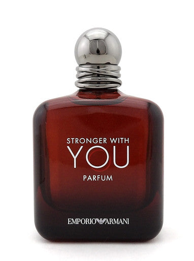 Emporio Armani Stronger With You 3.3 oz. Parfum Spray for Men. New Tester w/Cap