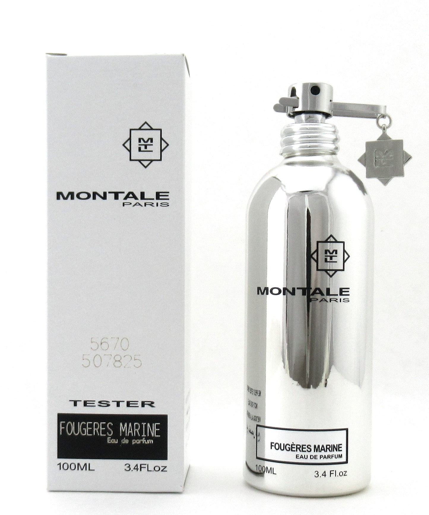 Montale Paris FOUGERES MARINE 3.4 oz. Eau de Parfum Spray Unisex New TESTER