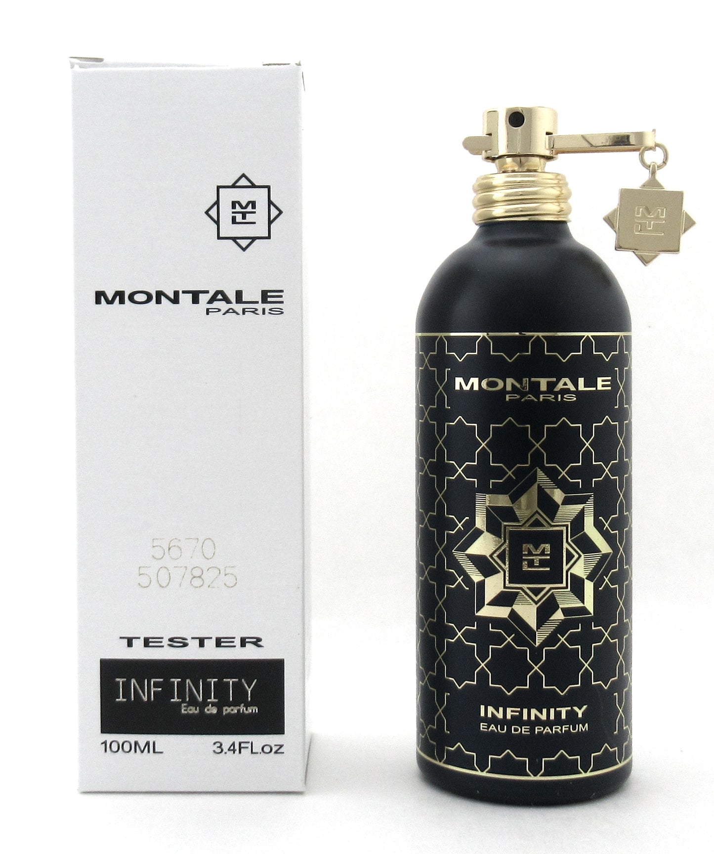 INFINITY by Montale Paris 3.4 oz. Eau de Parfum Spray Unisex Brand New TESTER