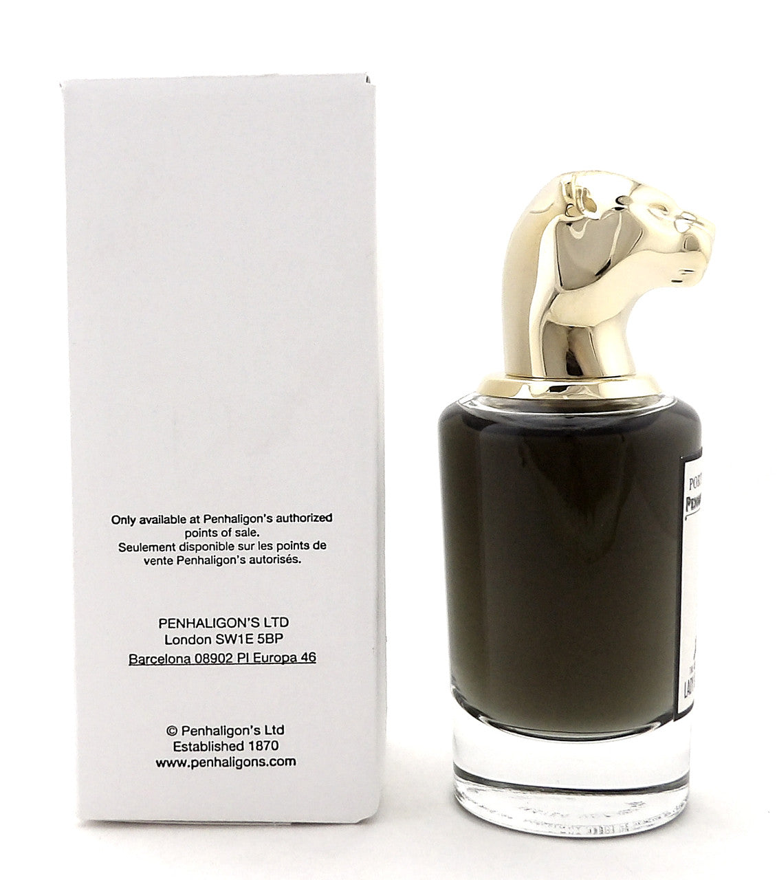 Penhaligon's The Revenge of LADY BLANCHE 2.5 oz Eau de Parfum Spray for Women. New Tester w/Cap