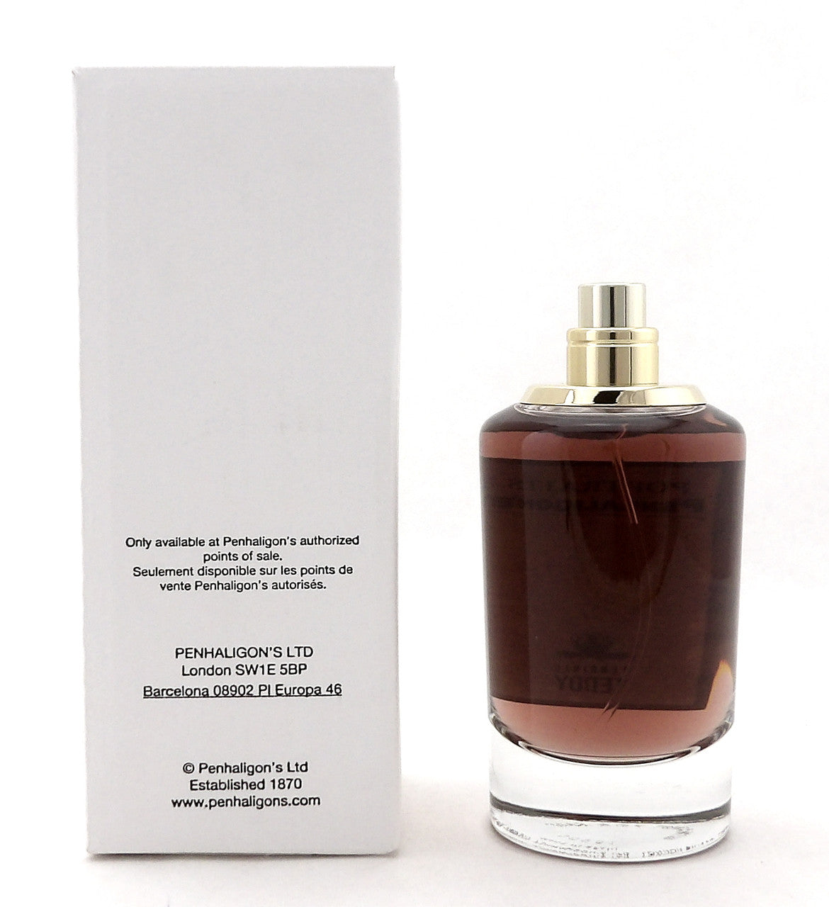 Penhaligon's TERRIBLE TEDDY 2.5 oz Eau de Parfum Spray for Men. New Tester NO Cap