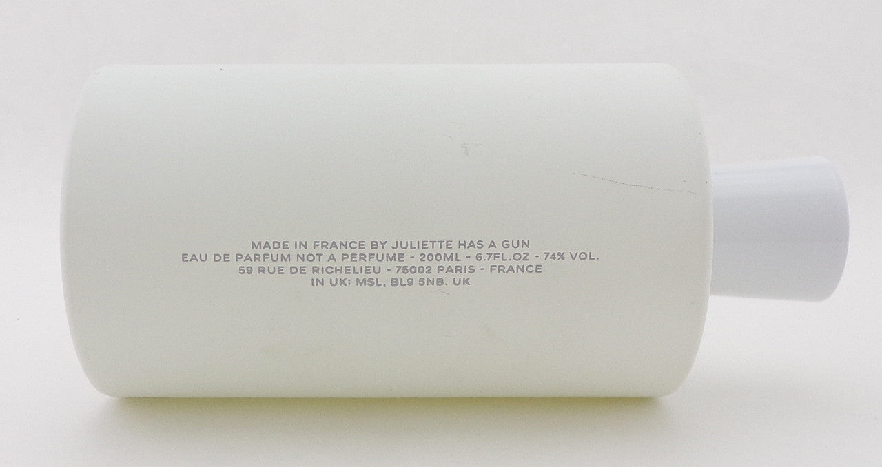 Juliette Has a Gun NOT A PERFUME 6.7 oz. Eau de Parfum Spray for Women. NO BOX Lower Fragrance Level