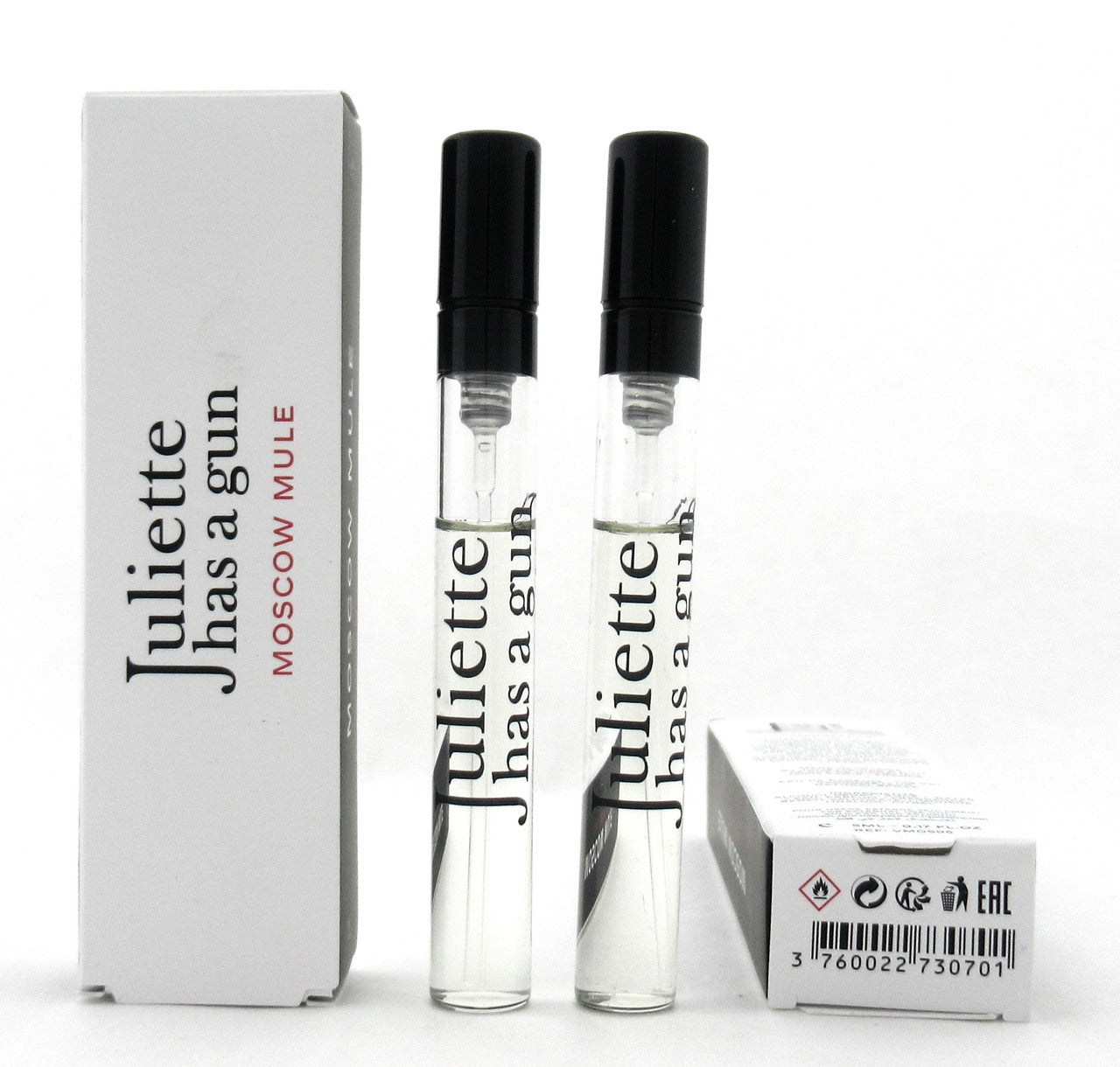 Juliette Has A Gun Moscow Mule Eau de Parfum Travel Spray 0.17 oz. x 2 (lot of 2) Lower Fragrance Level