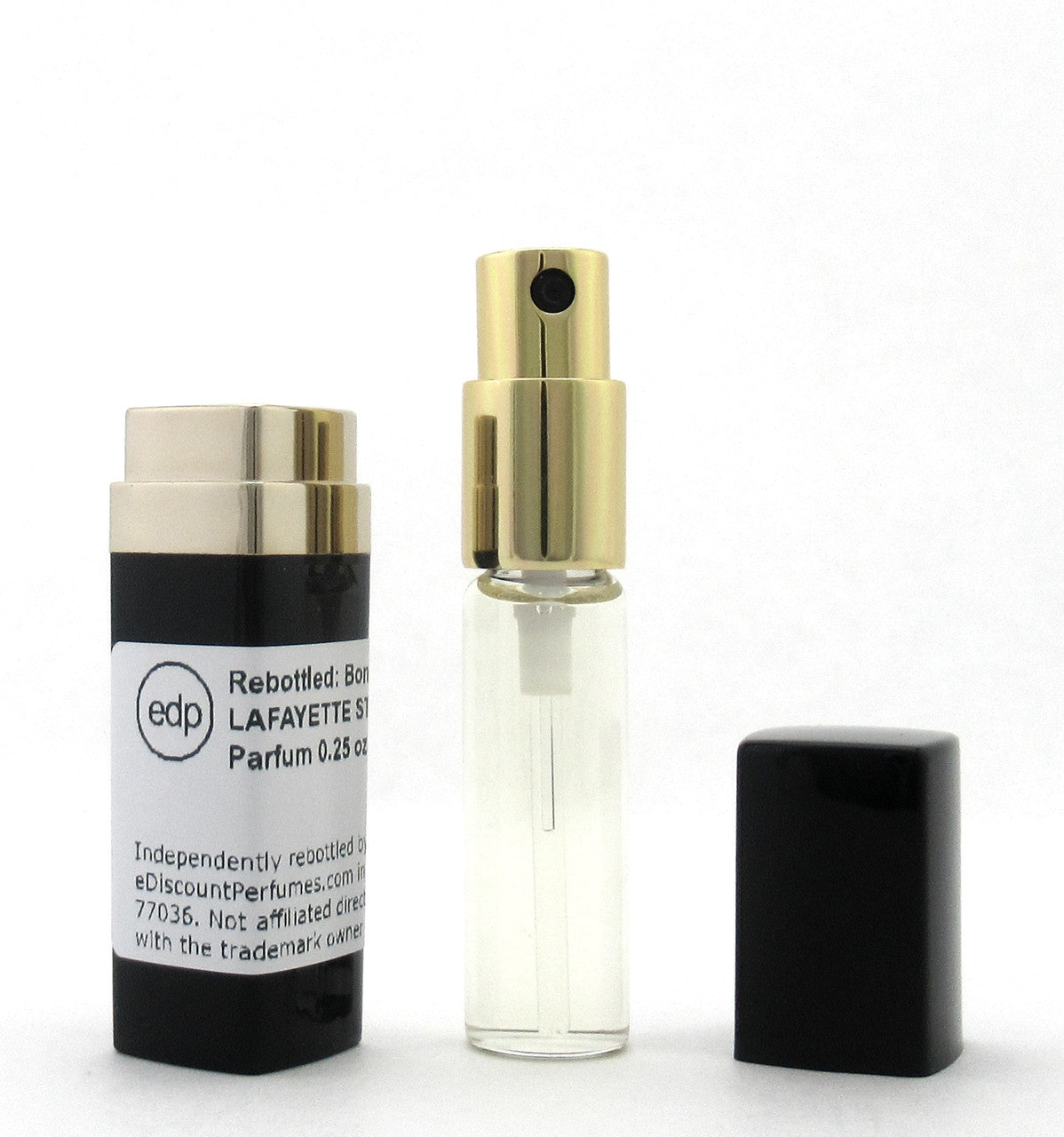 Rebottled: Bond No. 9 LAFAYETTE STREET Eau De Parfum Refillable Spray 0.25 oz./ 7.5 ml.