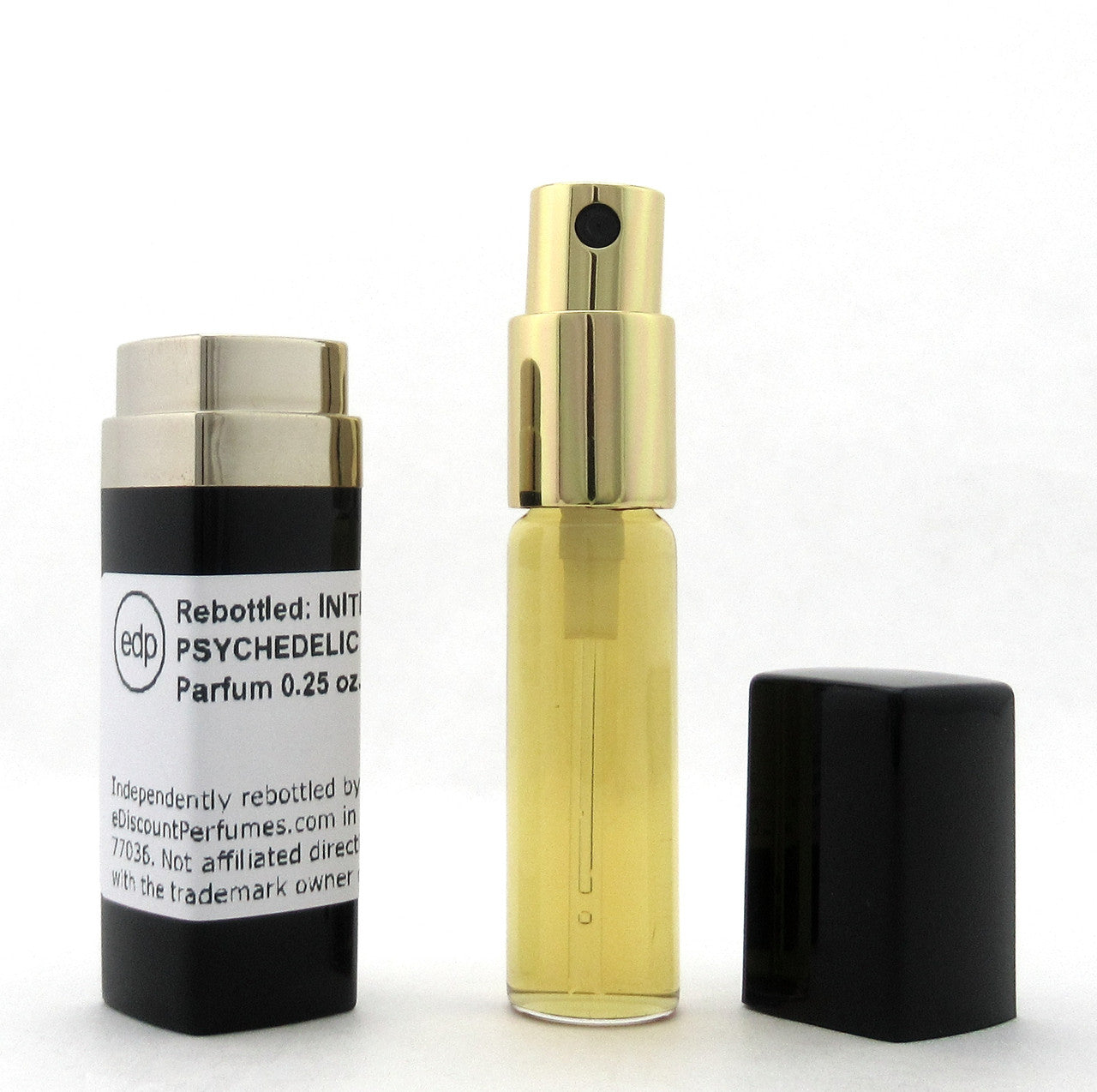 Rebottled: INITIO Psychedelic Love Eau De Parfum Refillable Spray 0.25 oz./ 7.5 ml.