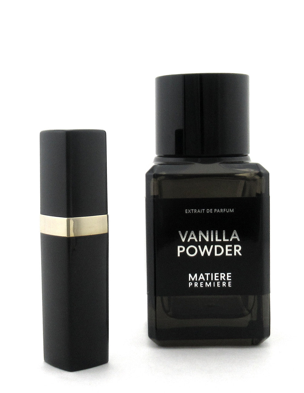Rebottled: Matiere Premiere VANILLA POWDER Extrait De Parfum Refillable Spray 0.25 oz./ 7.5 ml.