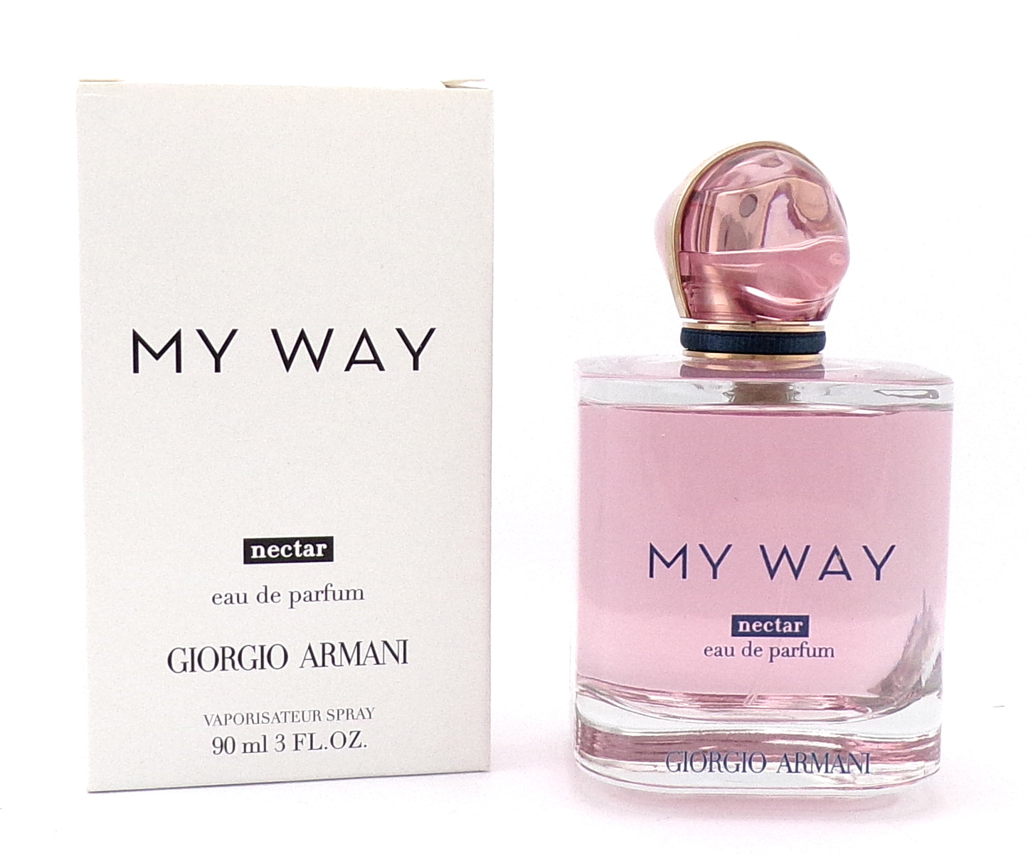 My Way NECTAR by Giorgio Armani 3.0 oz. EDP Refillable Spray for Women. New Tester w/Cap