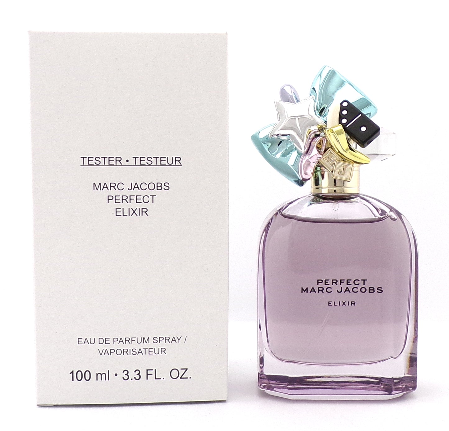 Marc Jacobs Perfect ELIXIR 3.3oz/100ml Eau de Parfum Spray for Women. New Tester w/Cap