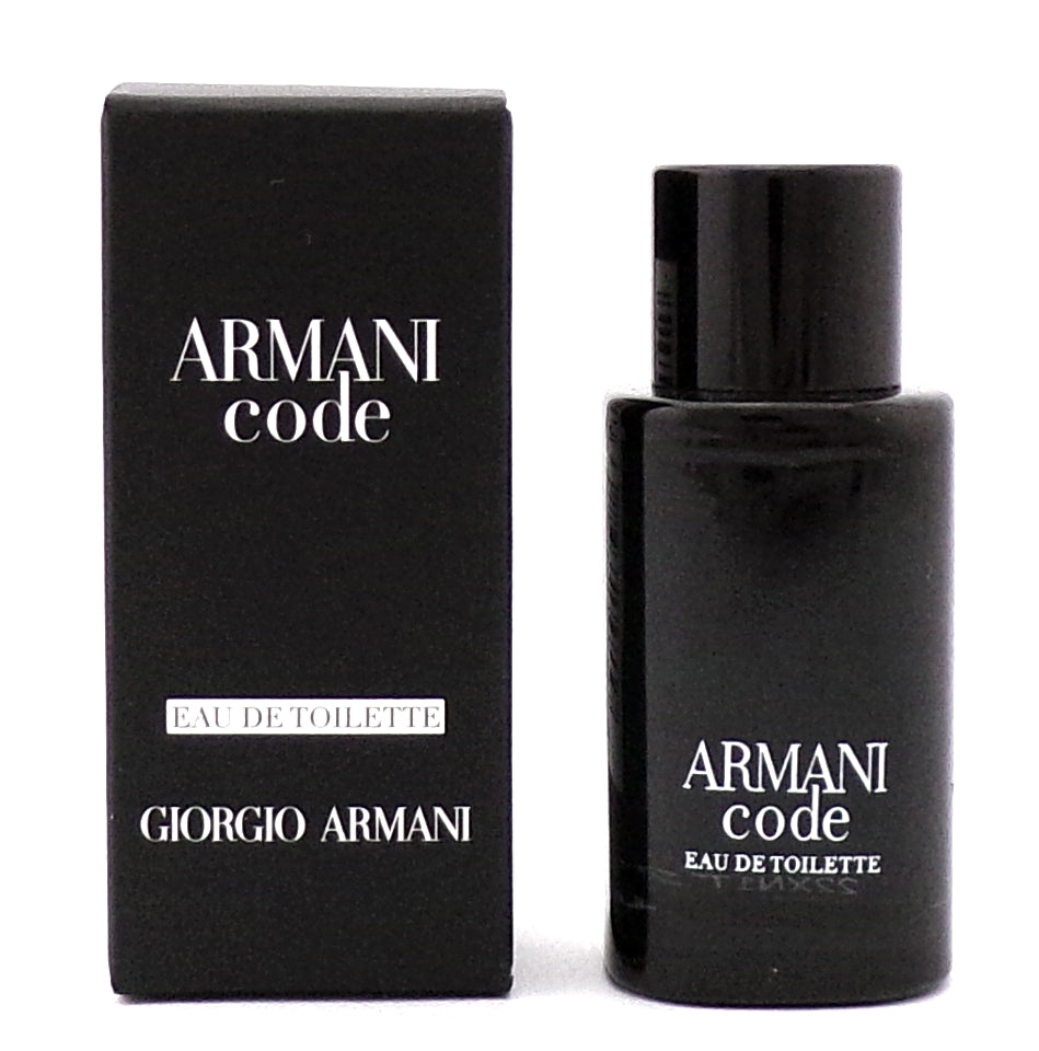Armani Code by Giorgio Armani 7 ml. Eau de Toilette Mini Splash for Men. New in Box